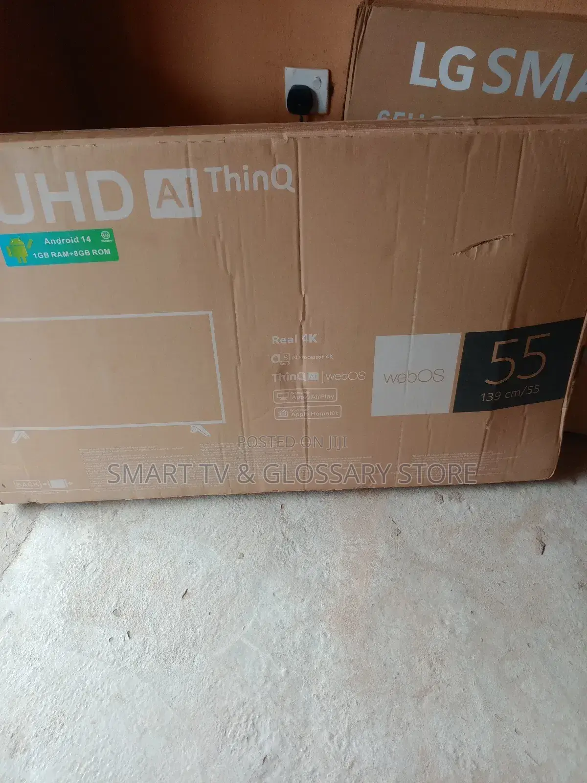 55 Inches Lg Smart Tv With Inbuilt Bluetooth