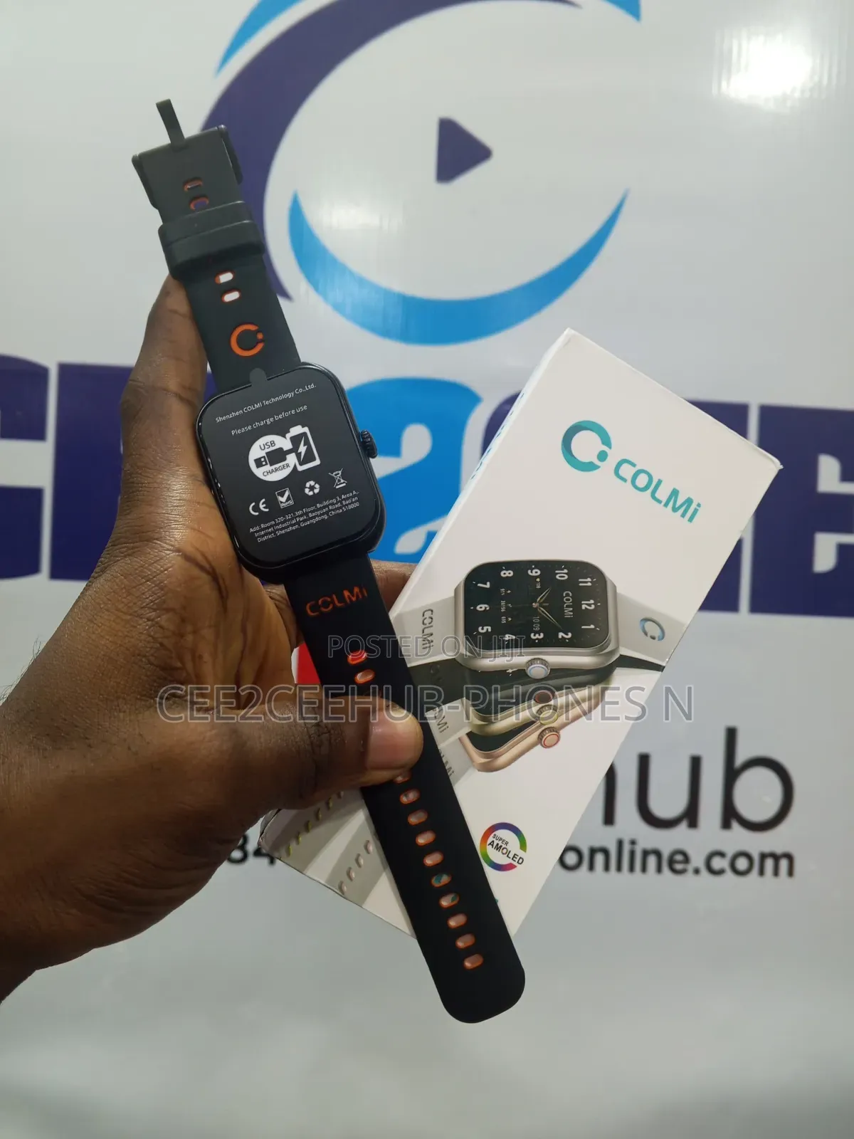 Colmi P86 Bluetooth Call Ultra Amoled Smartwatch