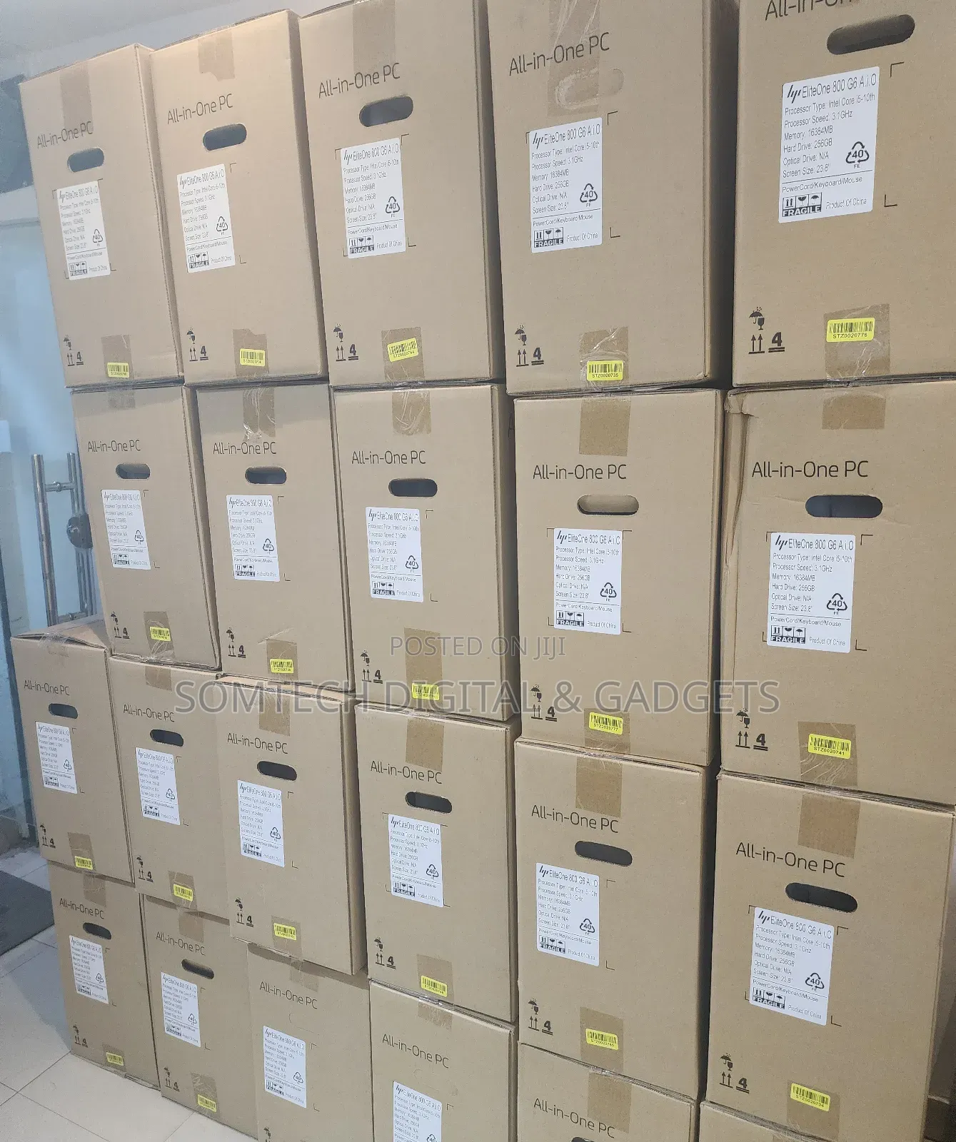 New Desktop Computer HP EliteOne 800 G6 16GB Intel Core I5 SSD 256GB
