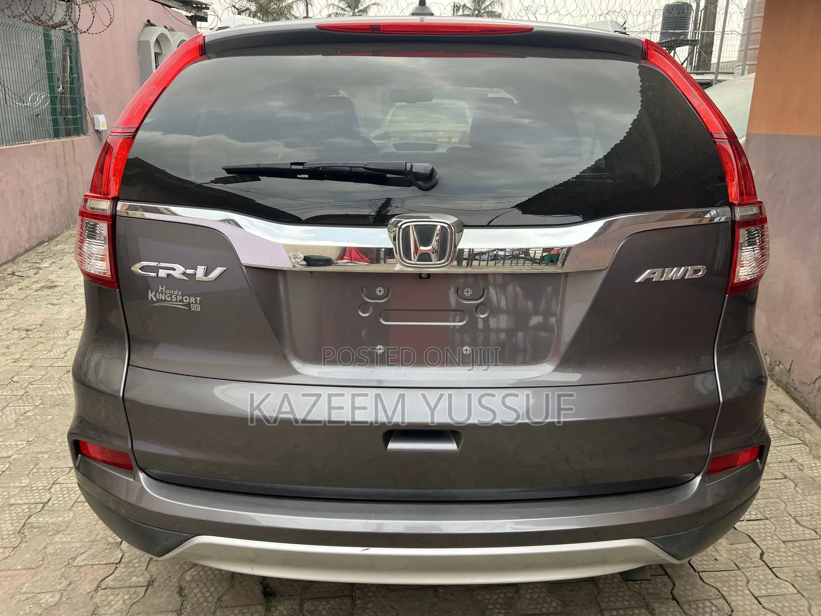 Honda CR-V Touring 4dr SUV AWD (2.4L 4cyl CVT) 2015 Gray