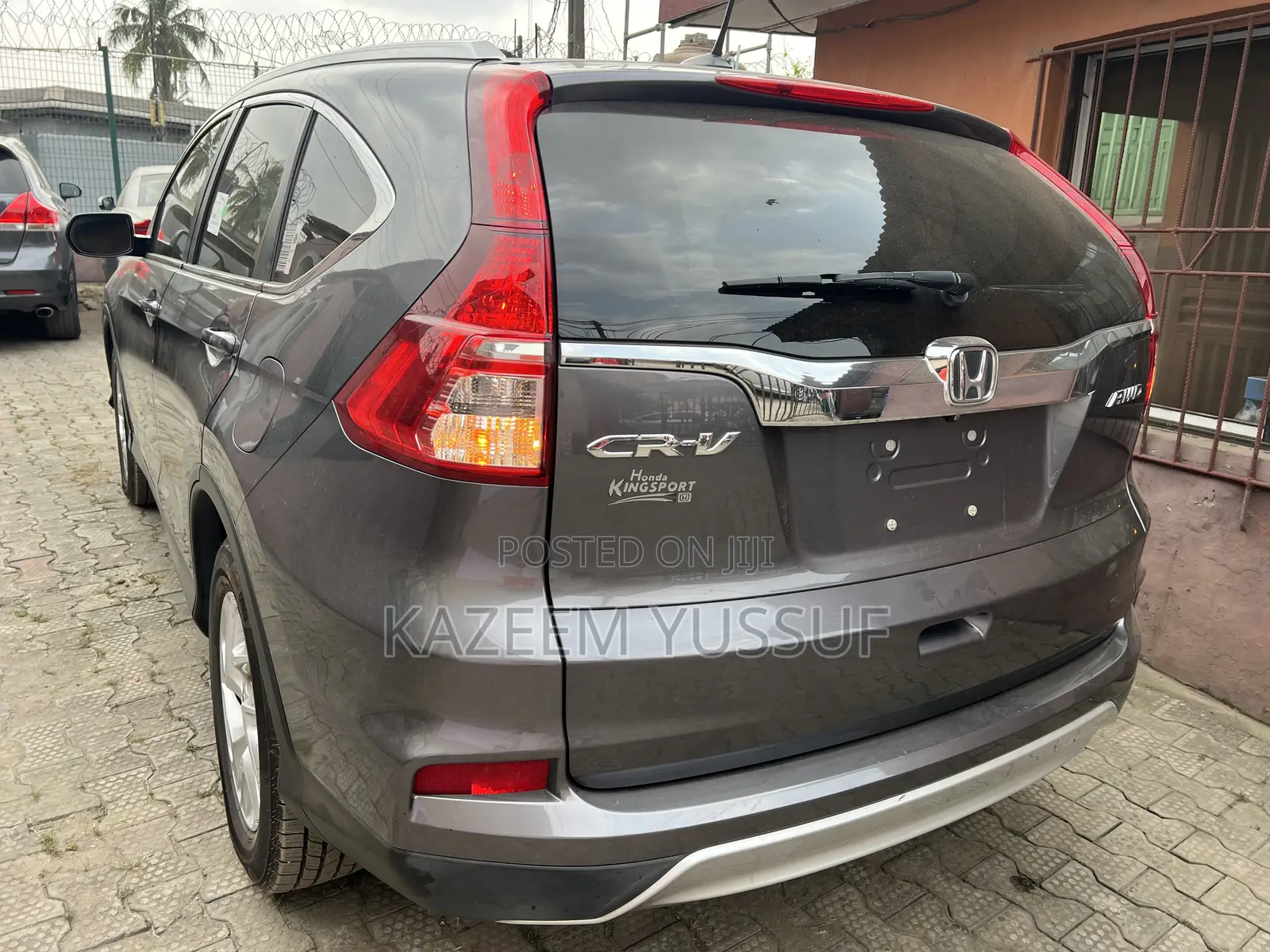 Honda CR-V Touring 4dr SUV AWD (2.4L 4cyl CVT) 2015 Gray