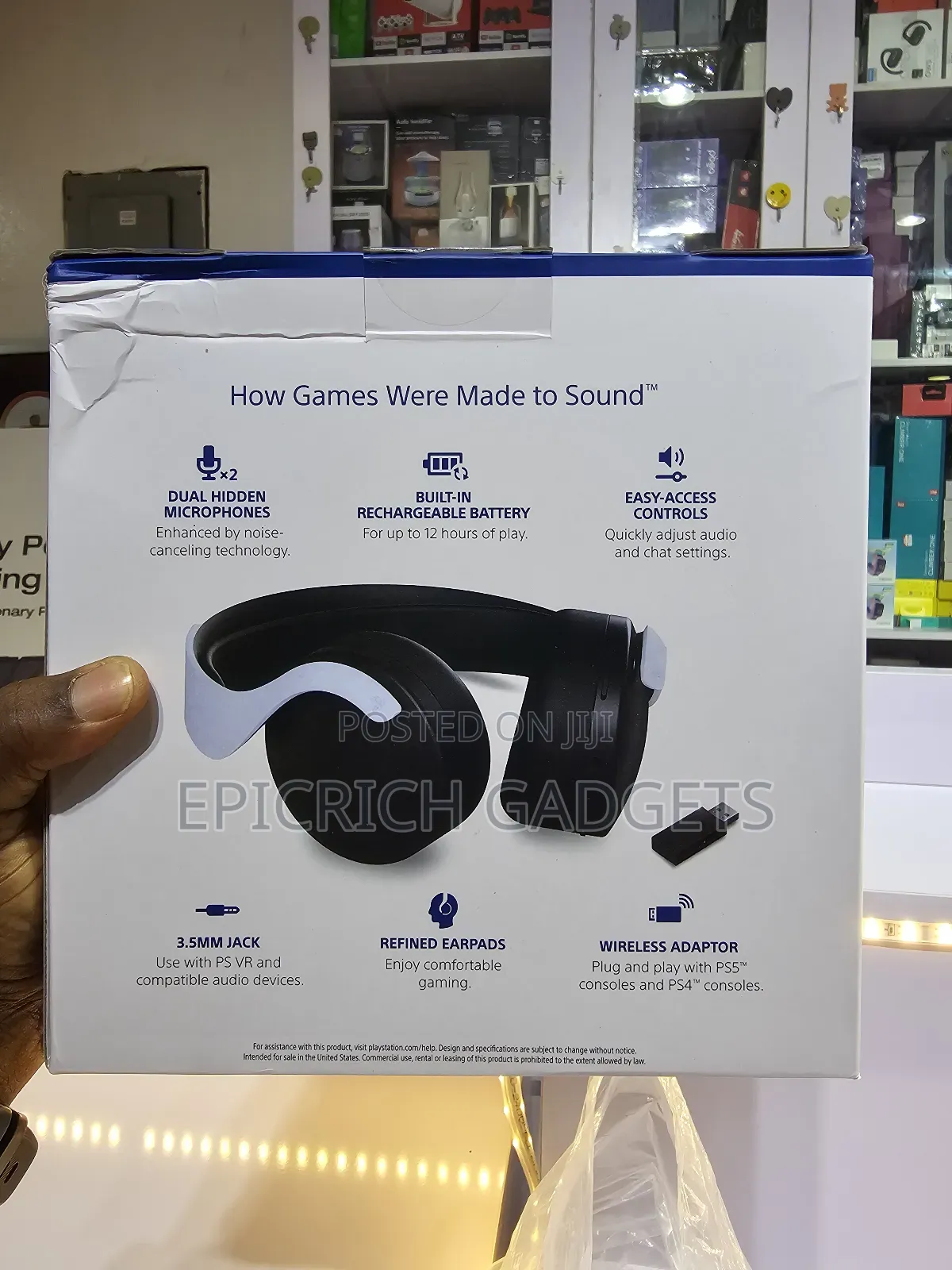 Playstation Pulse 3d Wireless Headset – Immersive Gaming Audio