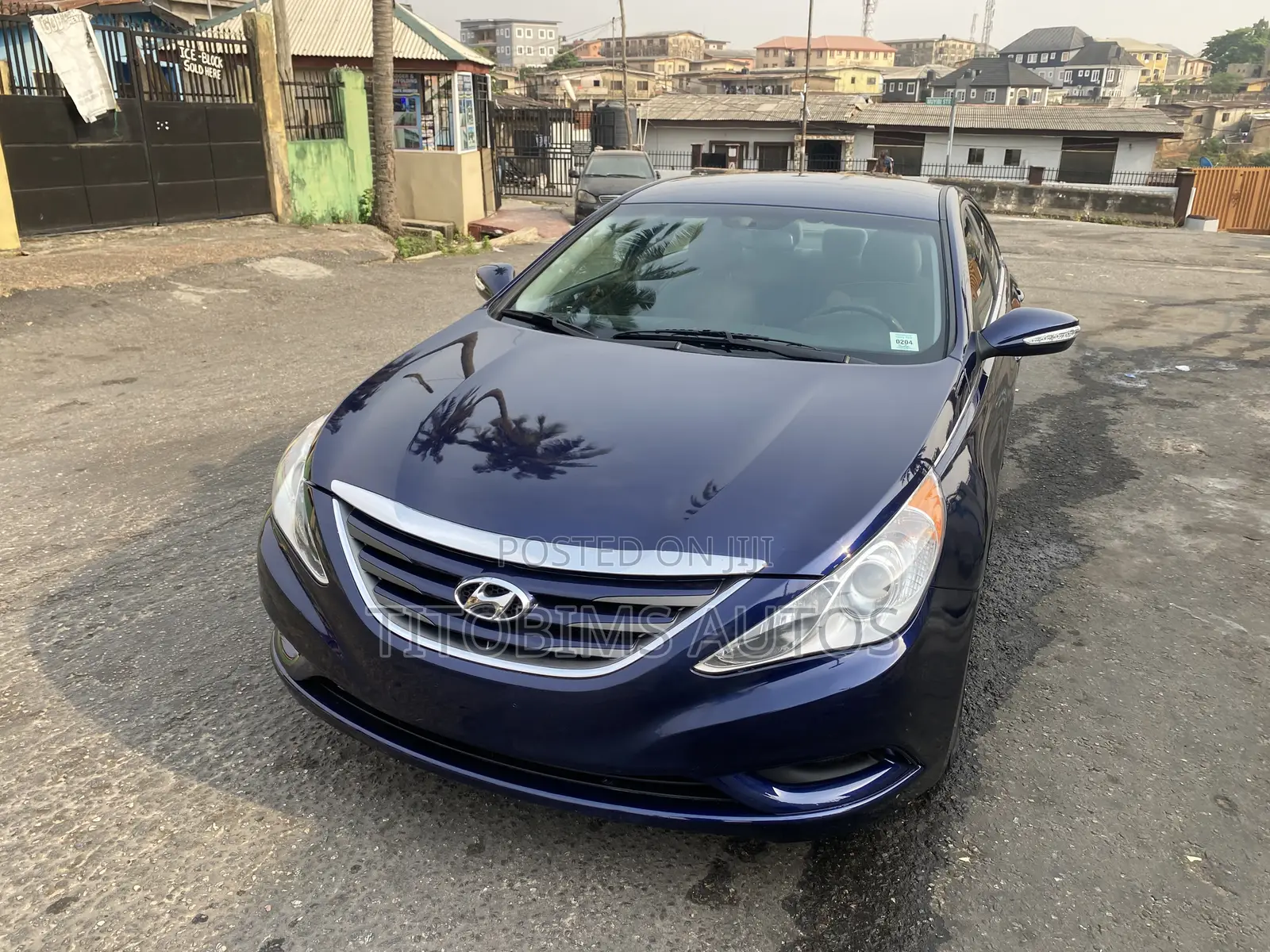 Hyundai Sonata GLS 4dr Sedan (2.4L 4cyl 6A) 2014 Blue
