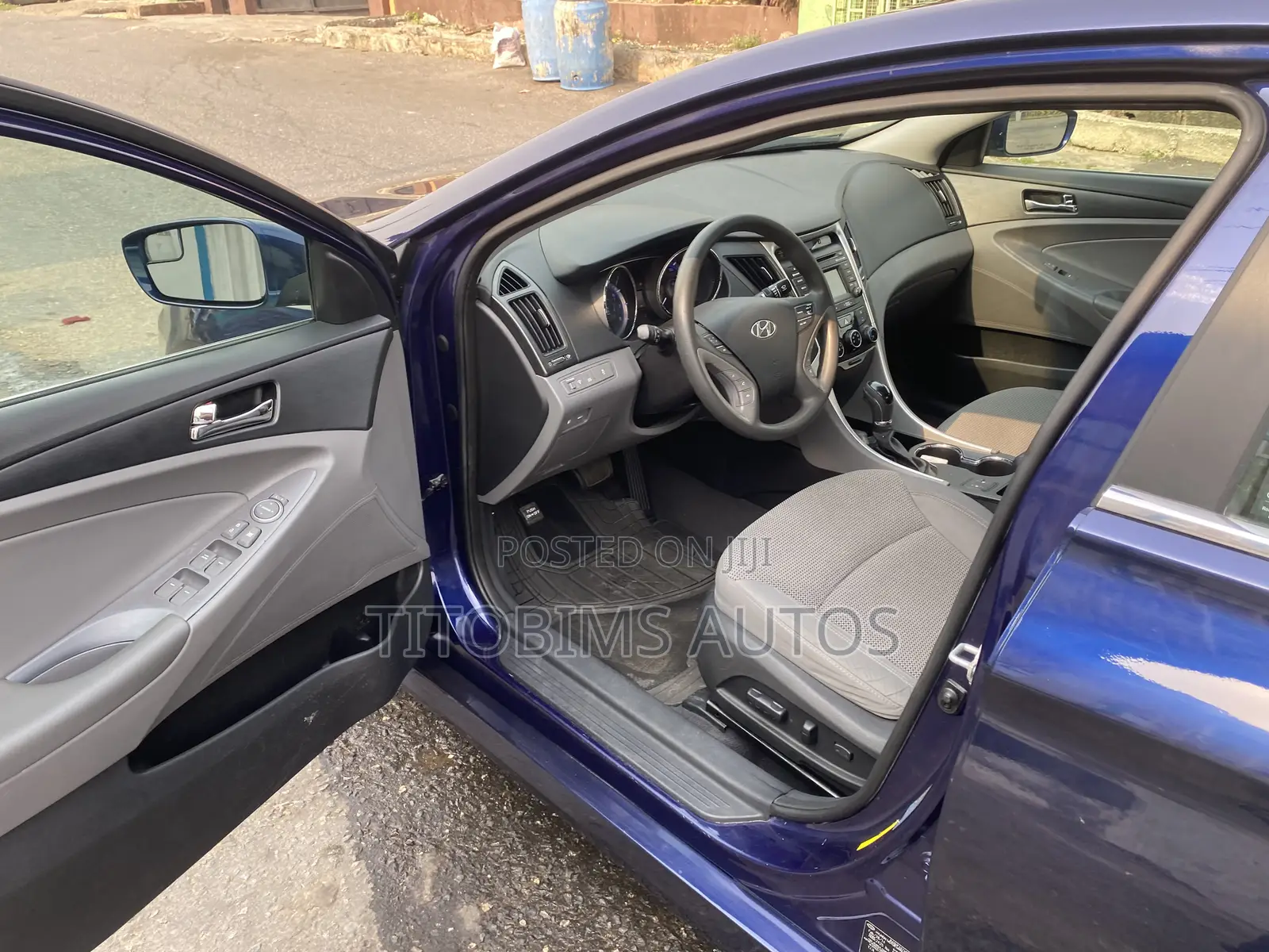 Hyundai Sonata GLS 4dr Sedan (2.4L 4cyl 6A) 2014 Blue