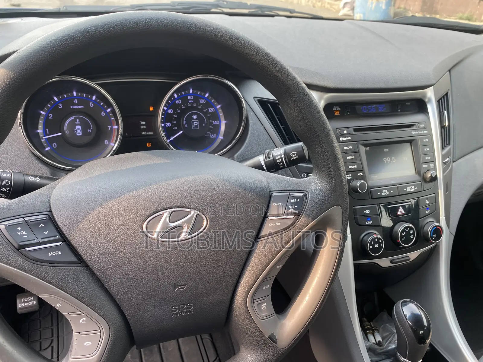 Hyundai Sonata GLS 4dr Sedan (2.4L 4cyl 6A) 2014 Blue