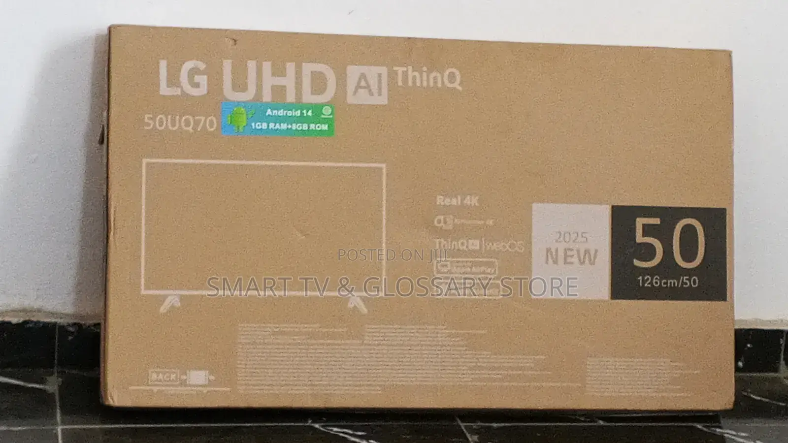 50 Inches Lg Smart Tv With Ai Processor 4k Apple Air Play