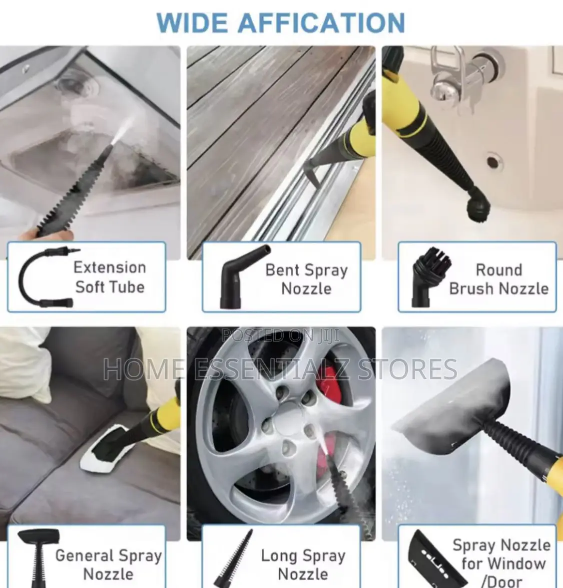 Car Seat Steamer Cleaner - Upholstery Steam Cleaner