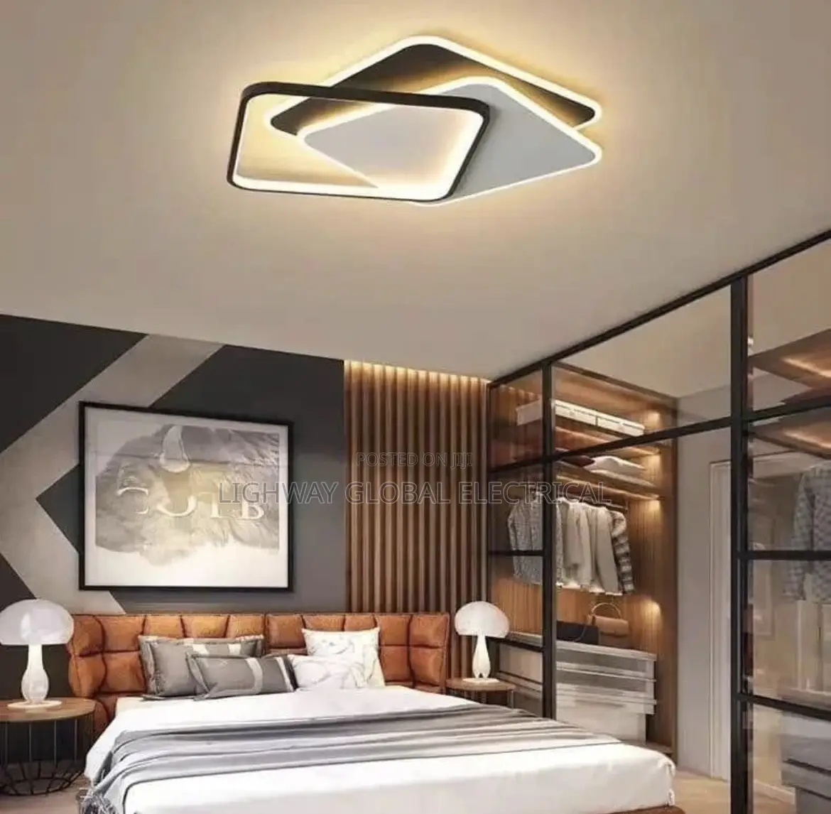 Acrylic Flosh Chandelier