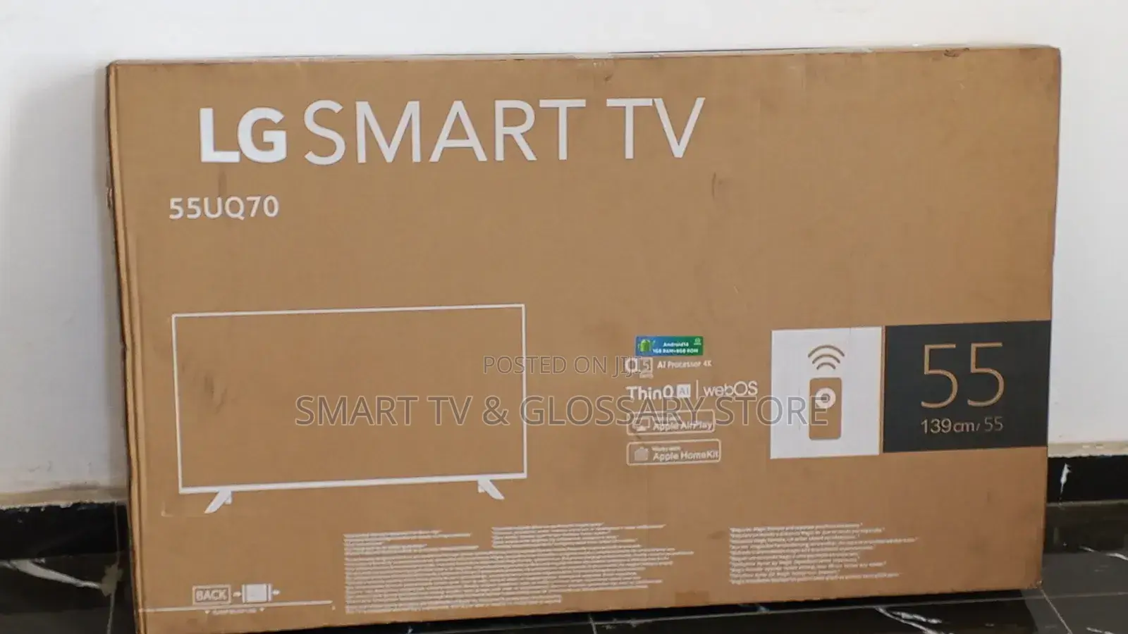 55 Inches Lg Smart With Ai Thinq, Apple Homekit