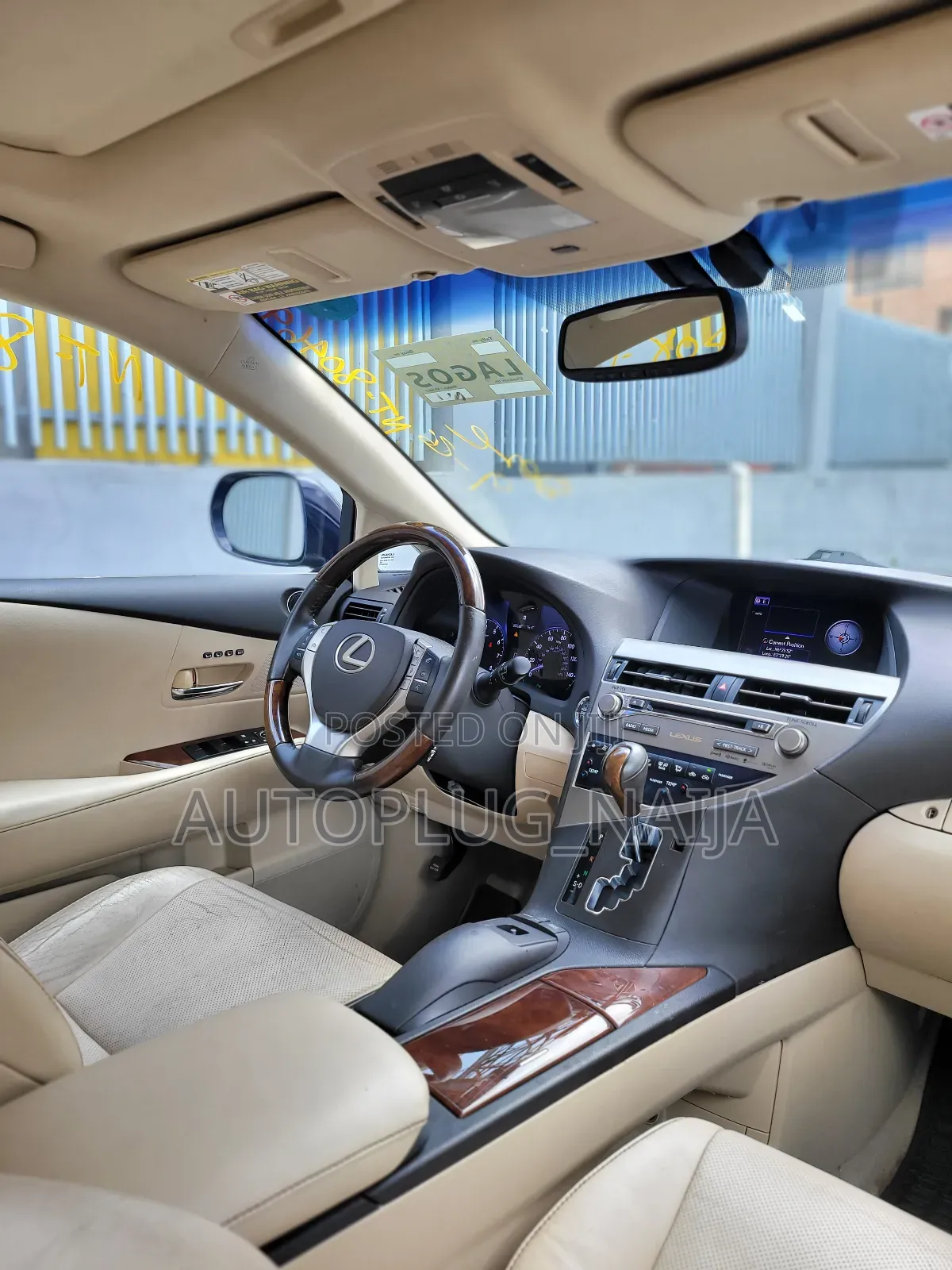 Lexus RX 350 AWD 2013 Blue