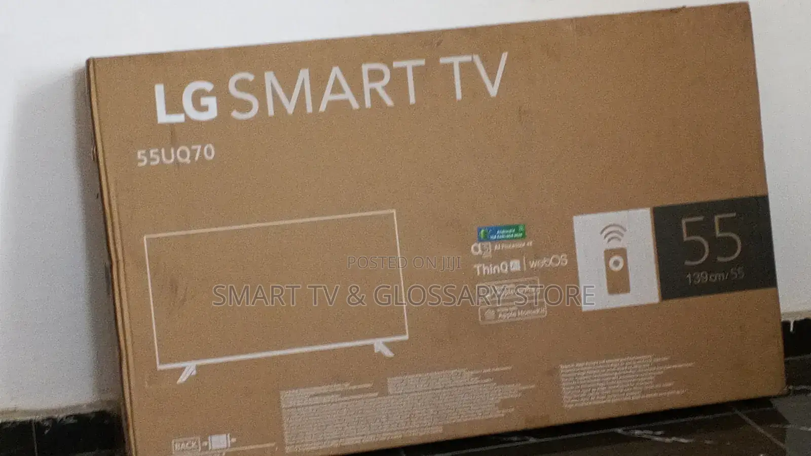55 Inches Lg Smart Tv With Ai Processor 4k Apple Air Play