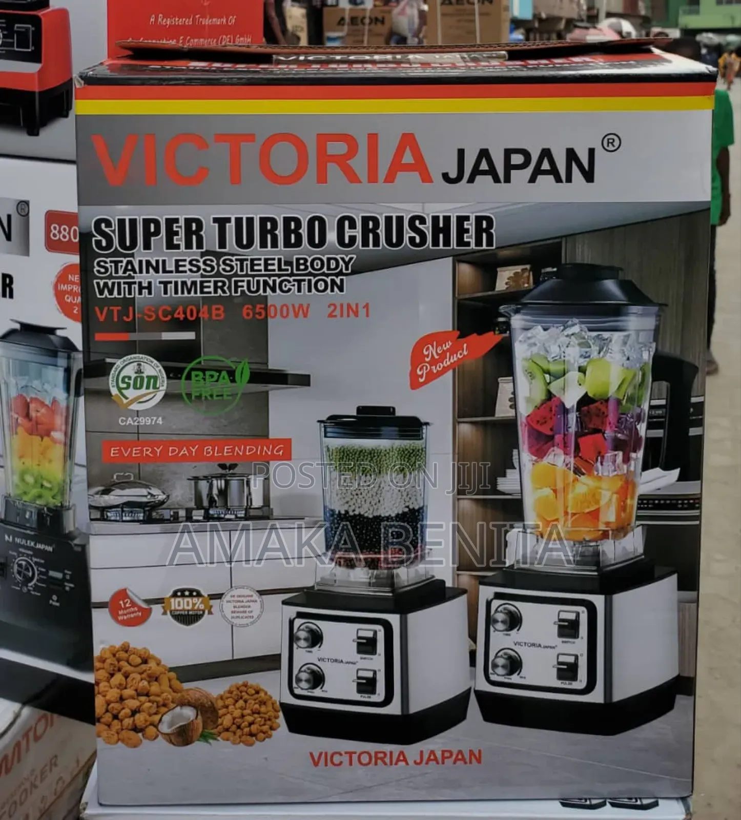 Victoria Super Turbo Crusher Blender