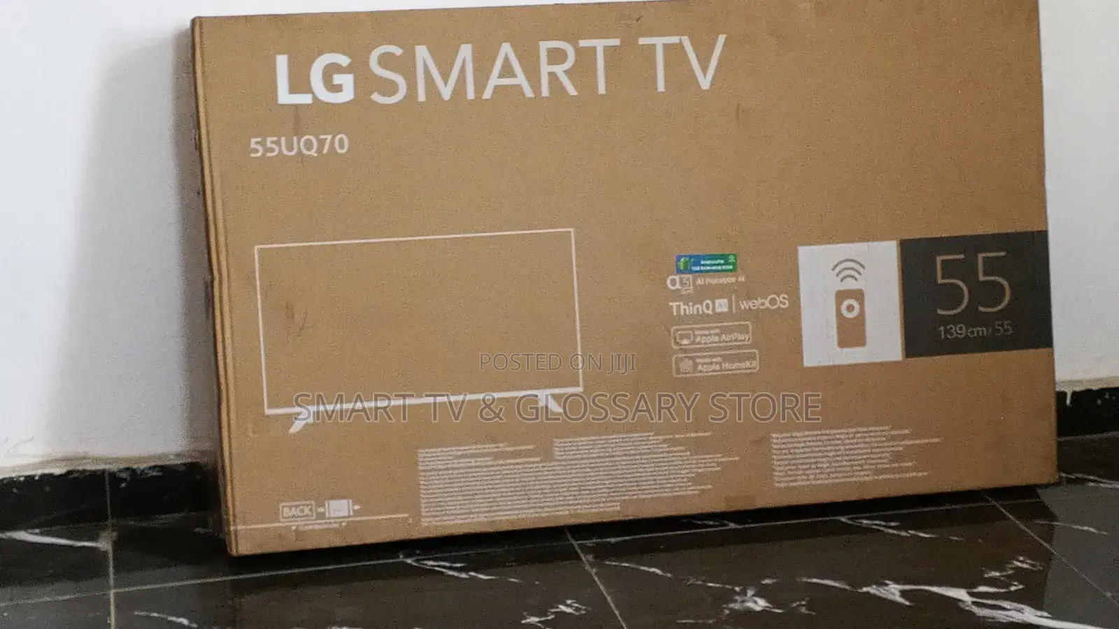 55 Inches Lg Smart Tv With Ai Processor 4k Apple Air Play