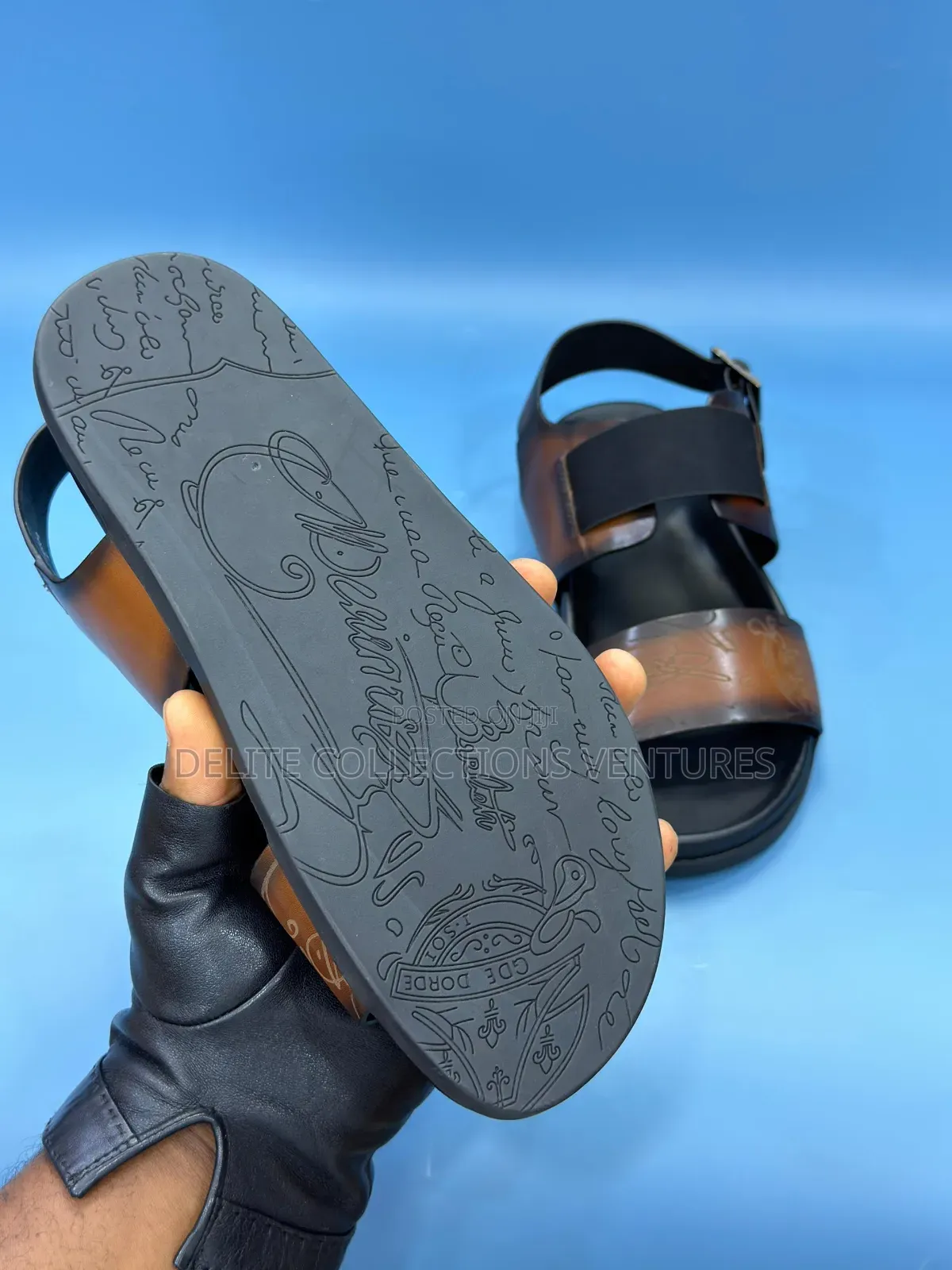 *Brand New Berlutti Sandals*