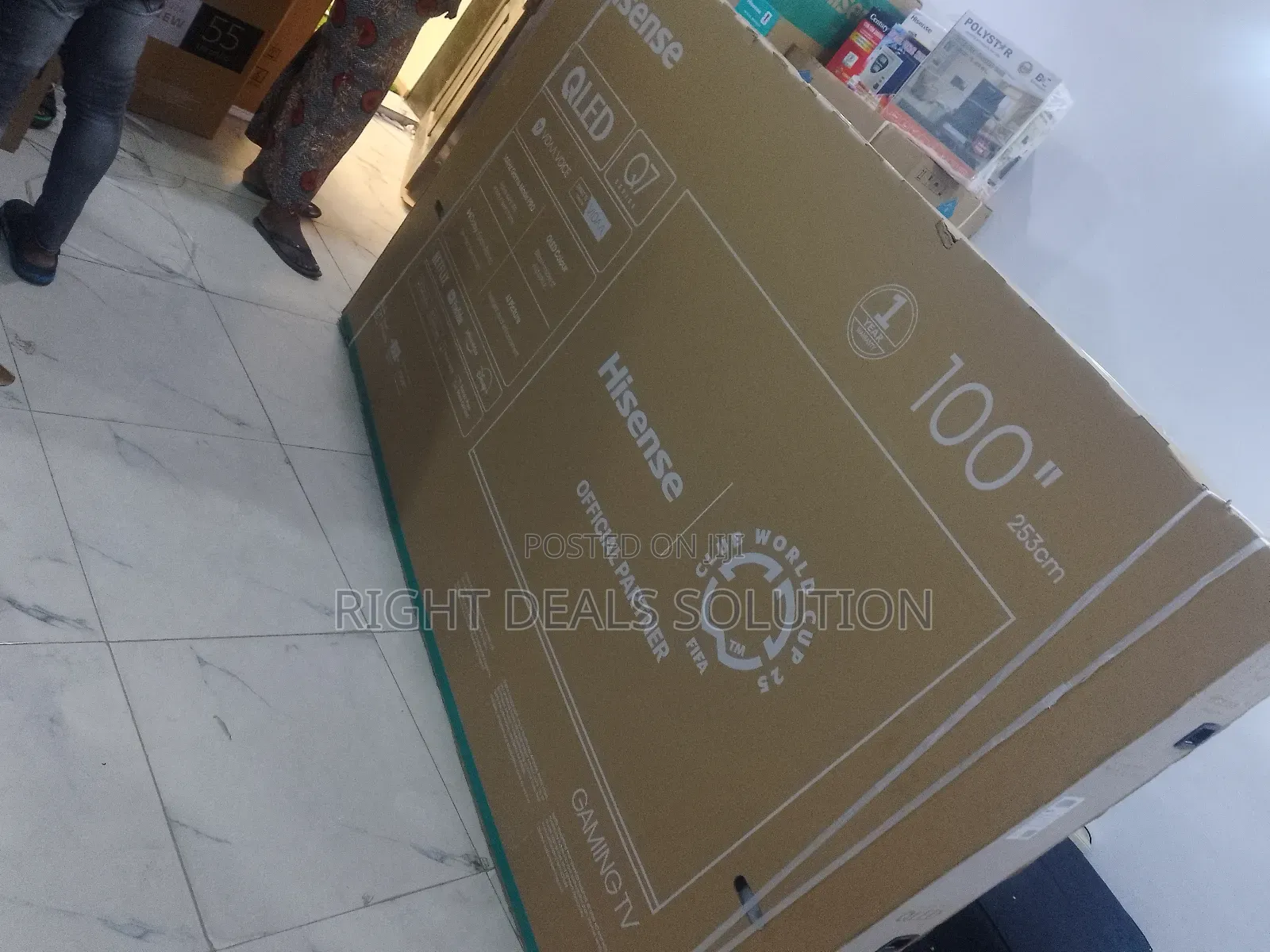 Hisense 100-Inches Qled – Colors That Pop Forever