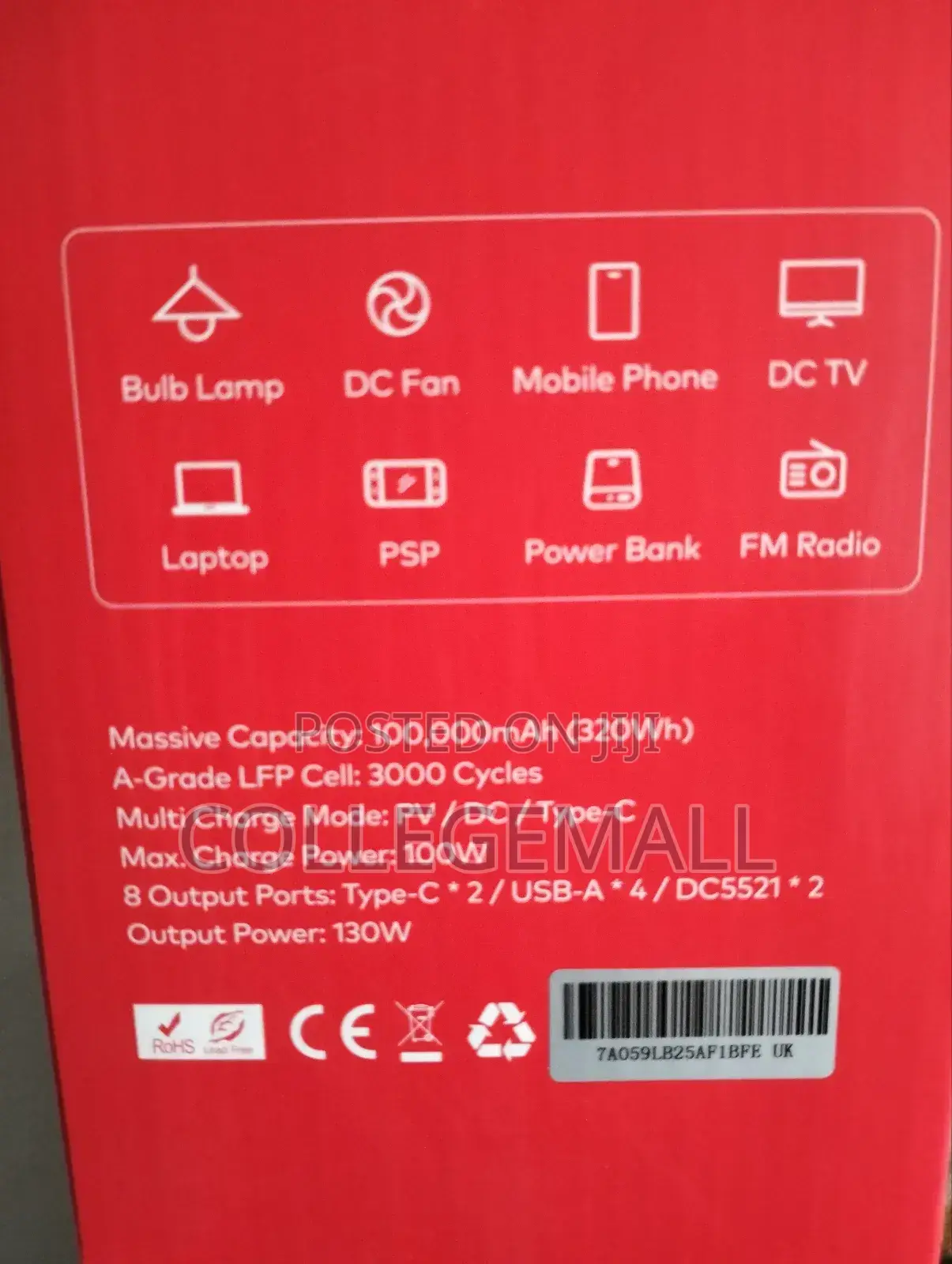 Itel 100,000mah Powerbank (Ies-320t)
