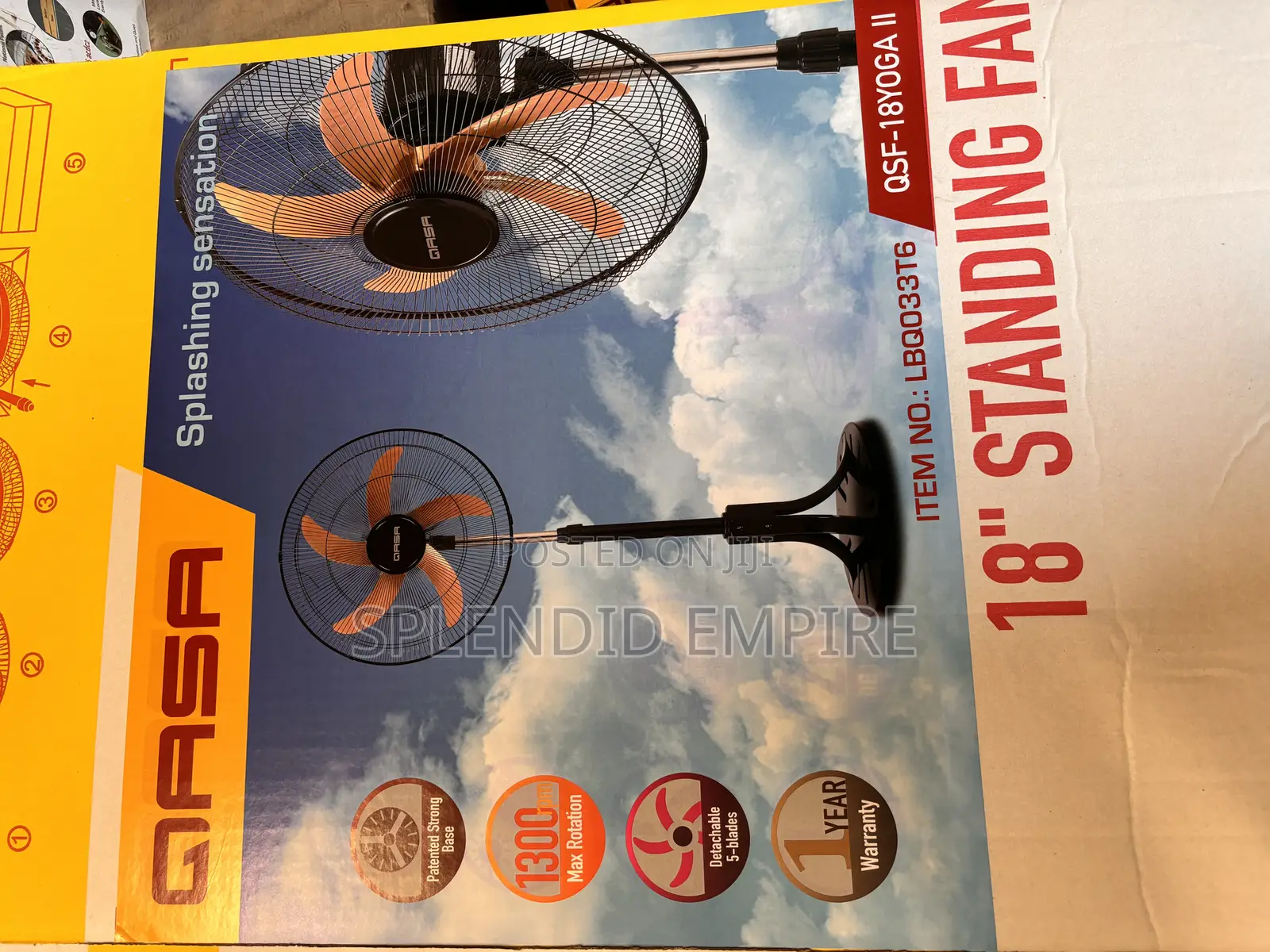 18” Gasa Standing Fan