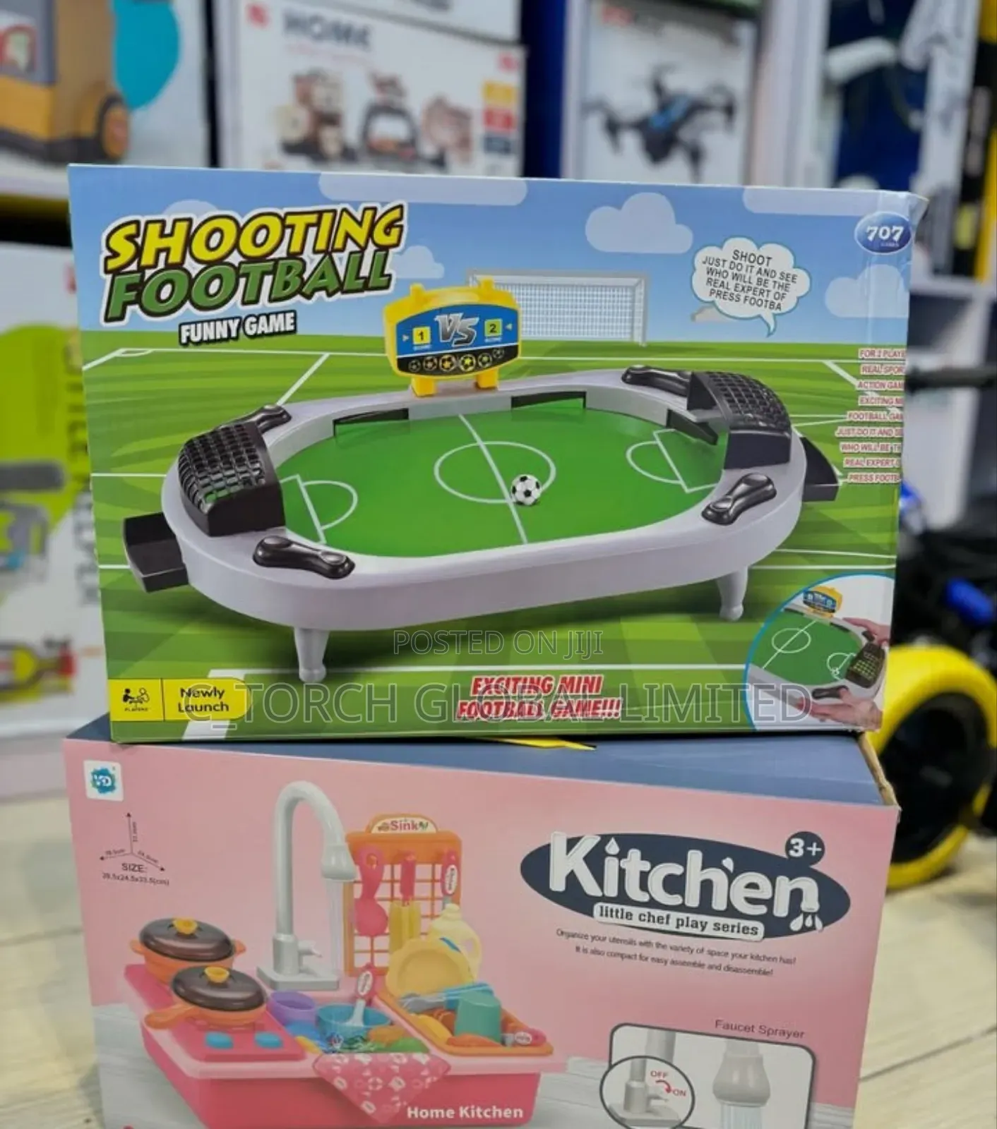 Birthday Gift Kitchen Set and Mini Football