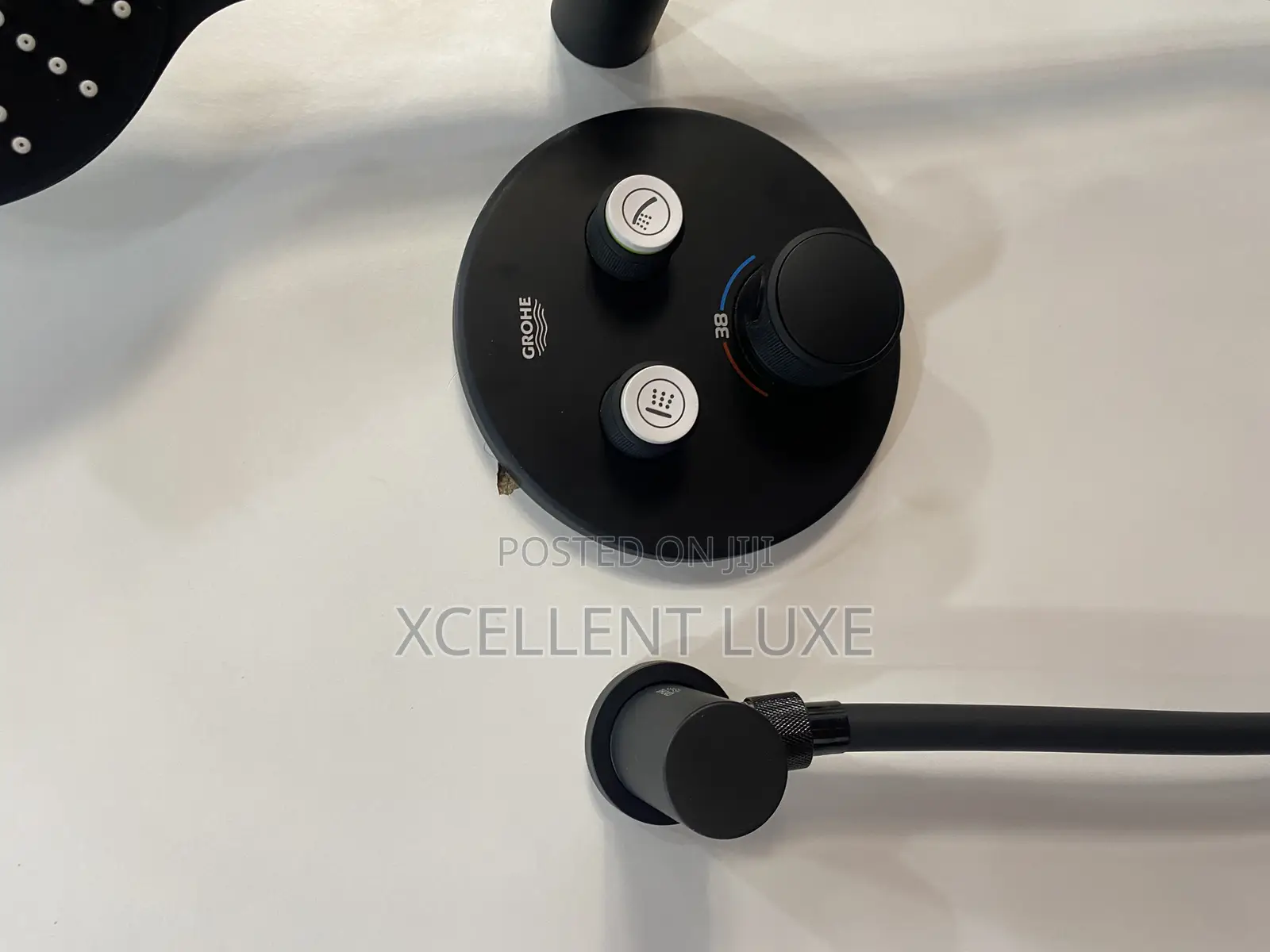 Grohe 4ways Conduit Shower System Matt Black 4ways