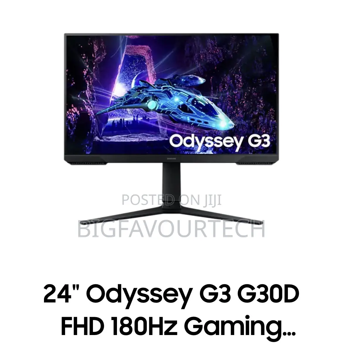 Samsung 24" Odyssey G3 G30d Fhd 180hz Gaming