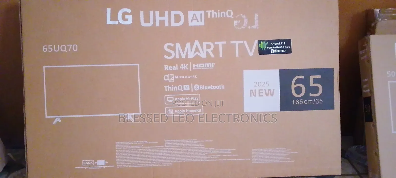 65 Inches With Wifi Entertainment