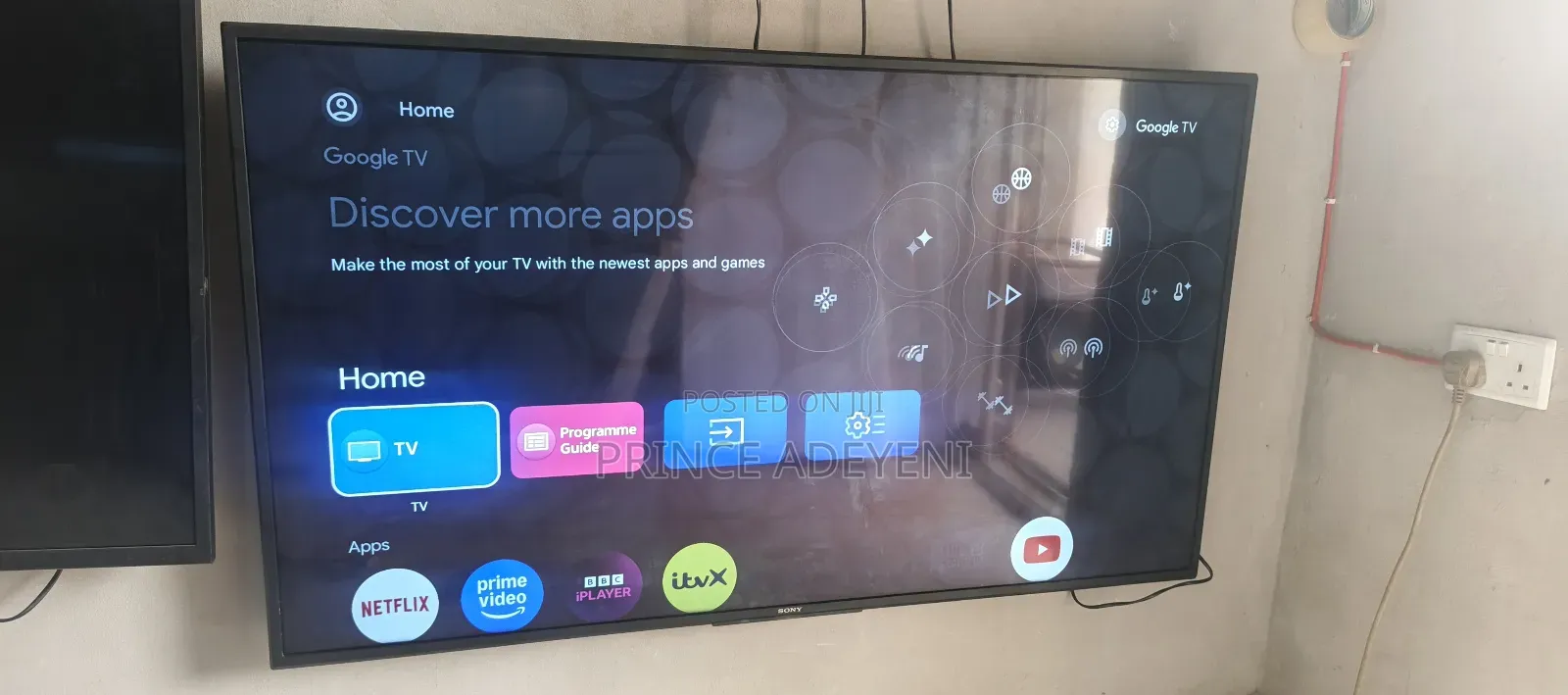 55 Inches Ultra Hd Google Sony With Airplay and All Google Apps