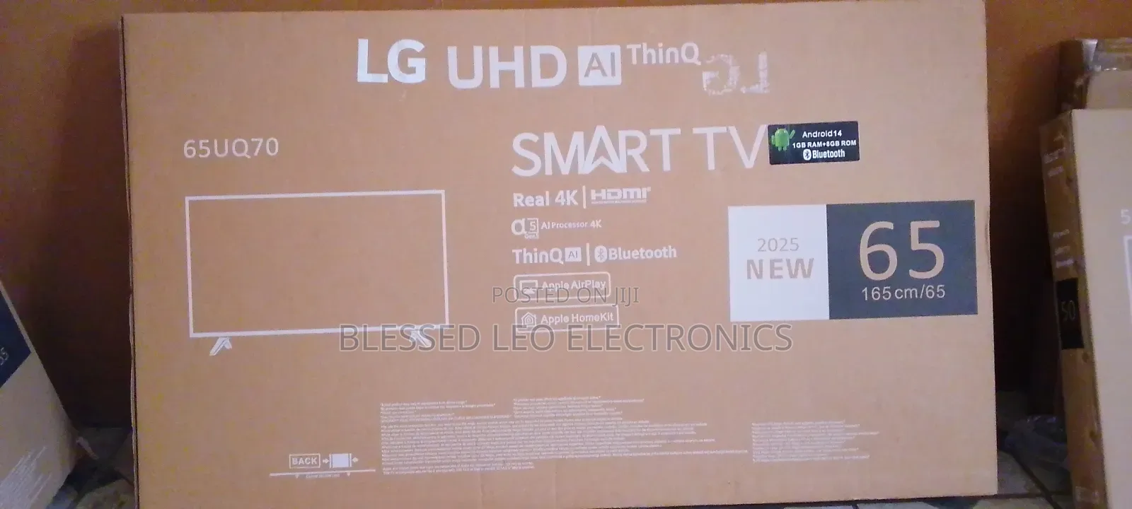 65 Inches With Magic Remote Control