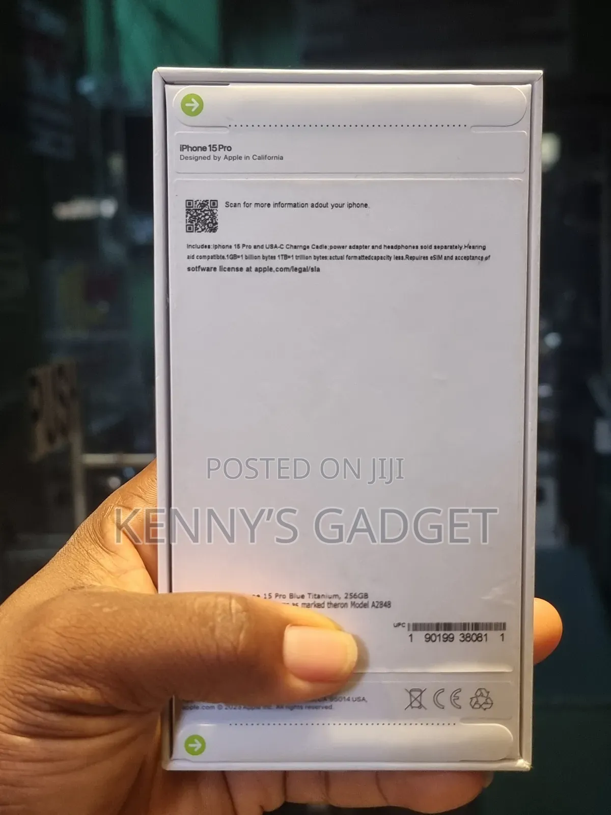 New Apple iPhone 15 Pro 256 GB Black