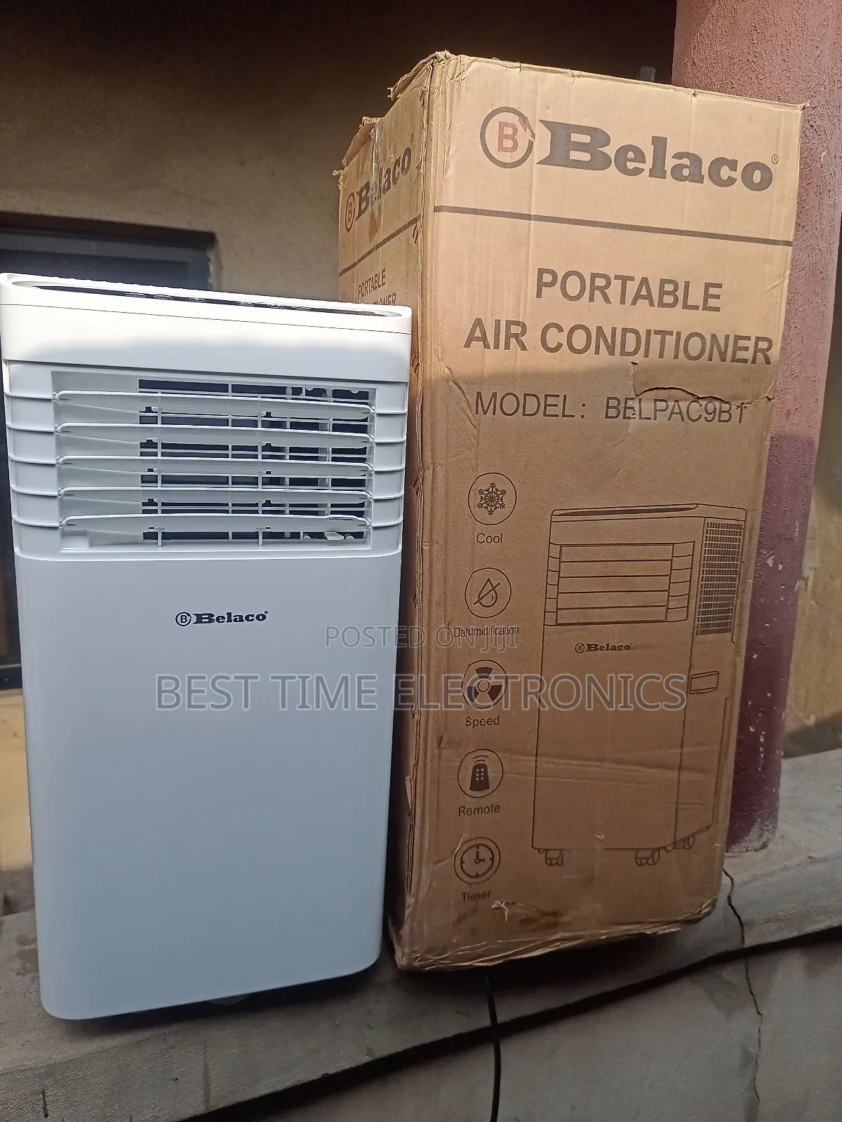 Original Belaco Uk 1hp Mobile Portable Air Conditioner