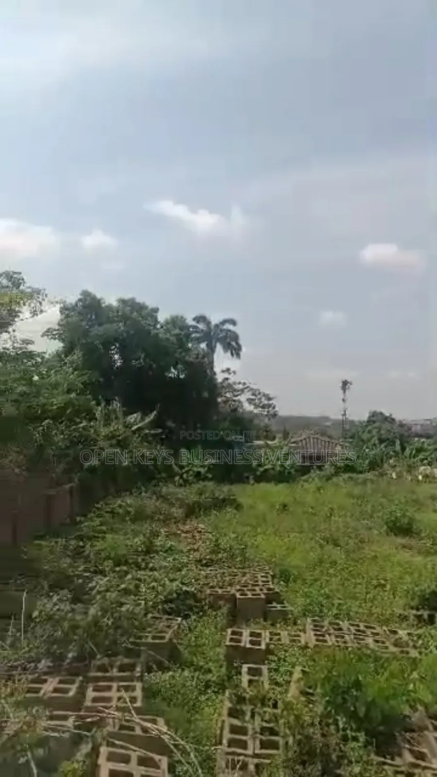 1,400sqm of Residential Land Fenced and Gated at Agodi