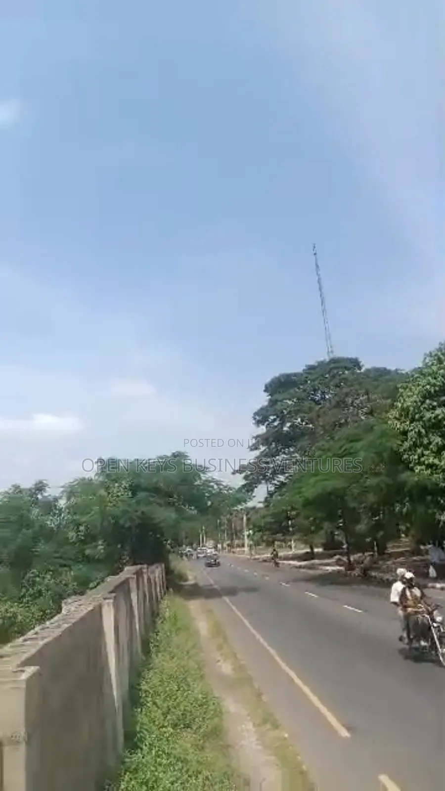 1,400sqm of Residential Land Fenced and Gated at Agodi
