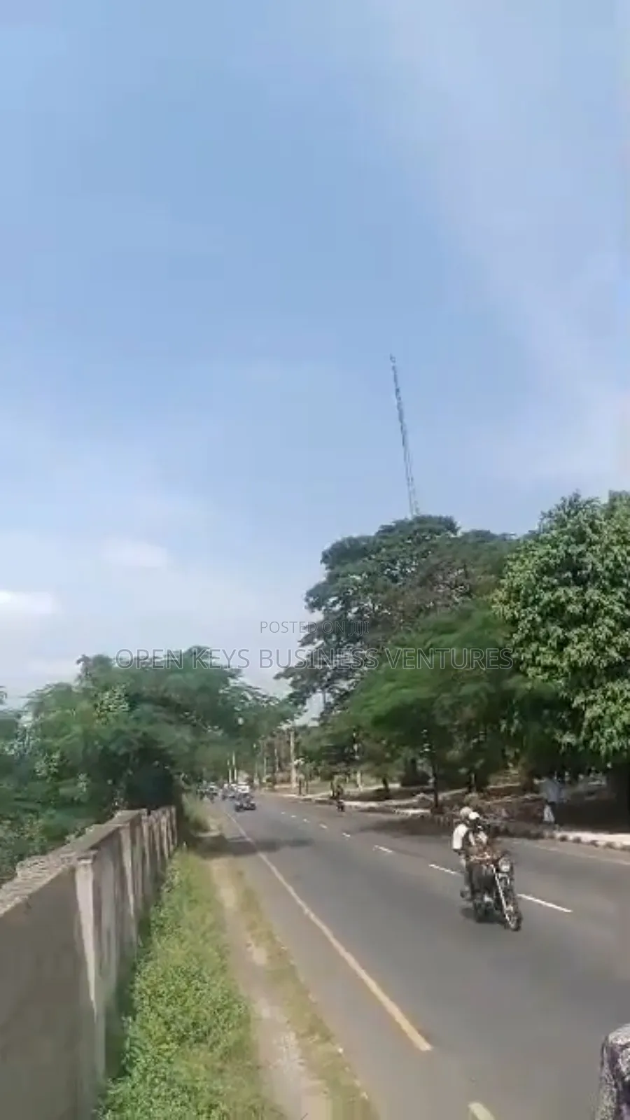 1,400sqm of Residential Land Fenced and Gated at Agodi