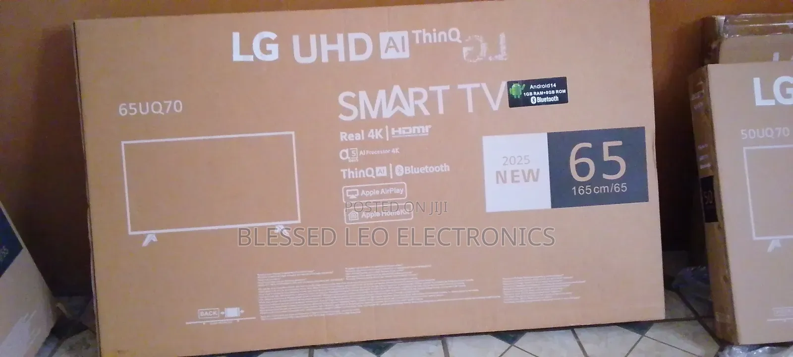 65 Inches With Android Version With Facebook and More
