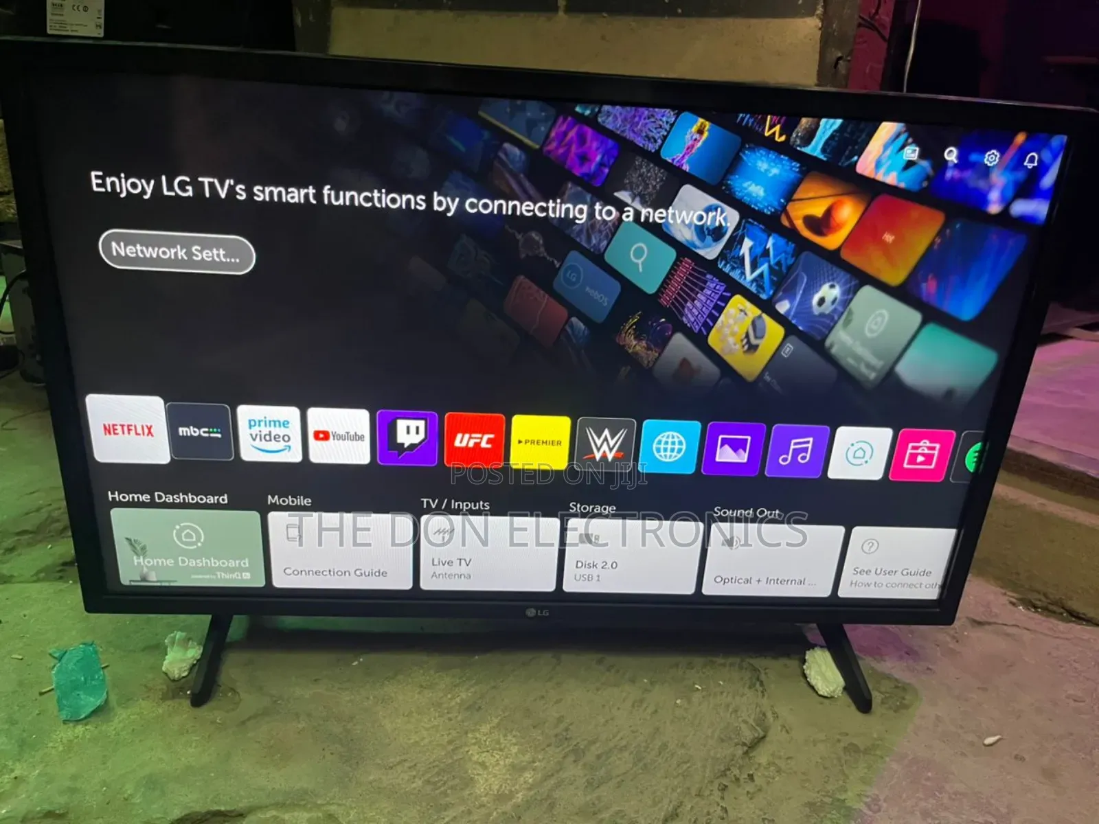 Lg 32 Inch Led Smart Tv With Free Netflix