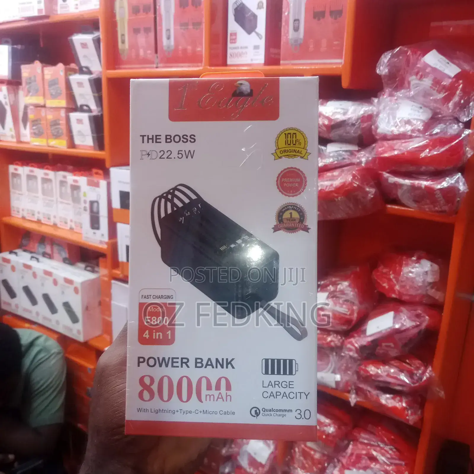 1st Eagle 80000mah Powe Bank