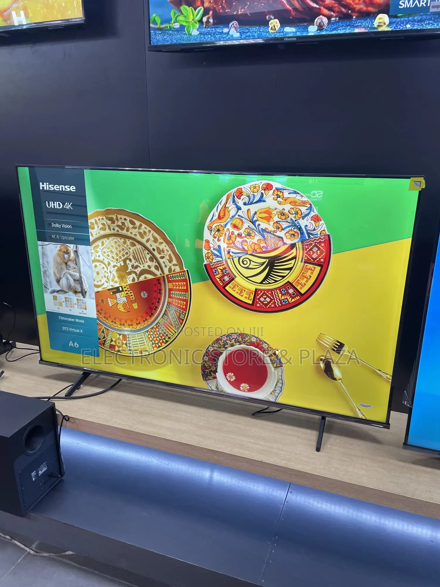 Hisense 65" Uhd Smart Tv (A6 Series) - Brand New