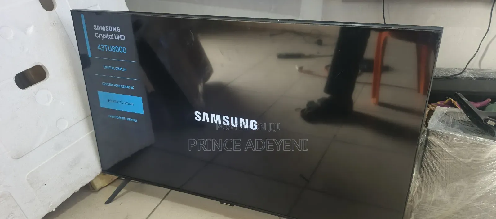 43 Inches Crystal Uhd Samsung Smart Tv