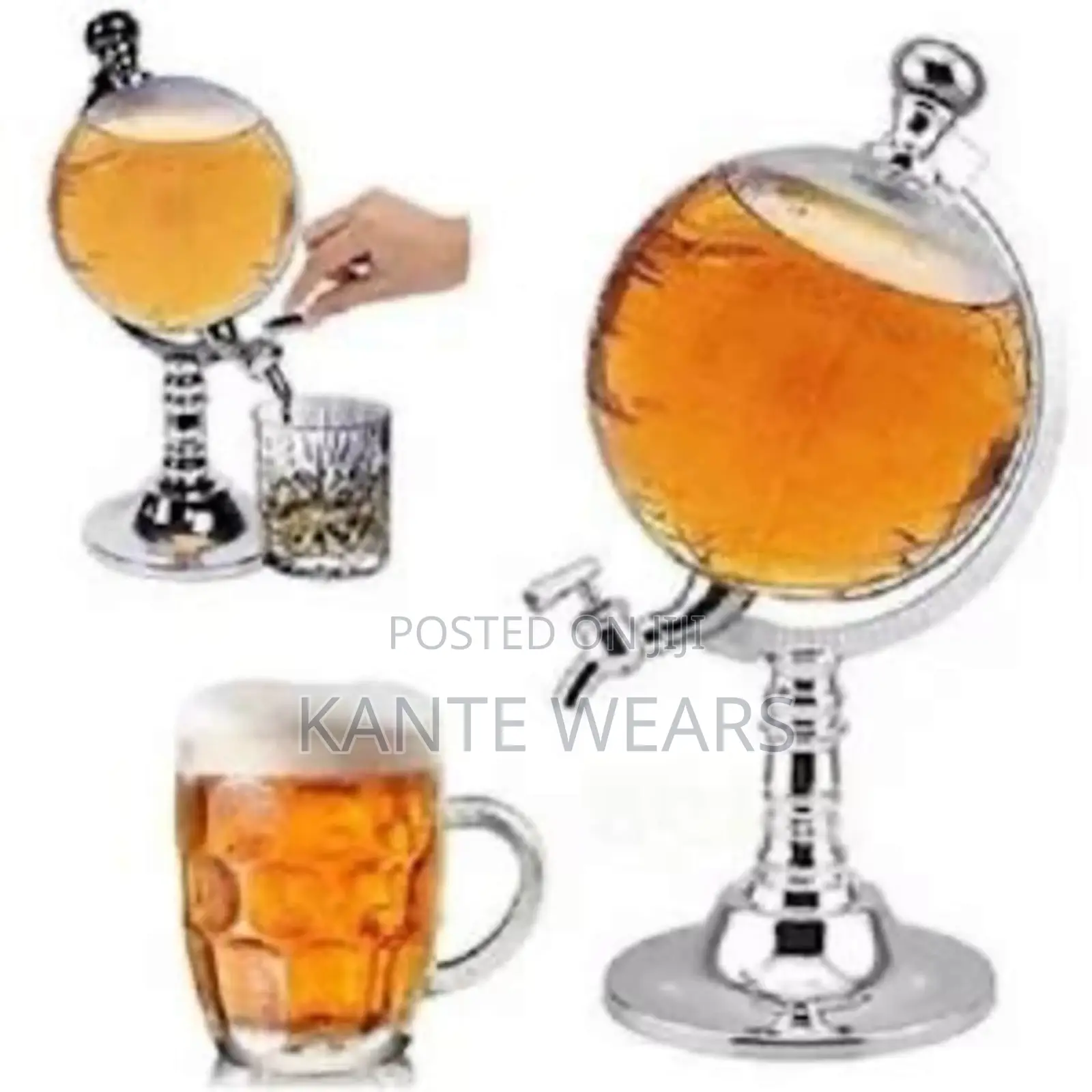 Globe Drink Dispenser - Wine / Water and Beverage Dispenser - 3.5l