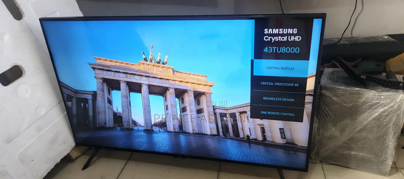 43 Inches Crystal Uhd Samsung Smart Tv