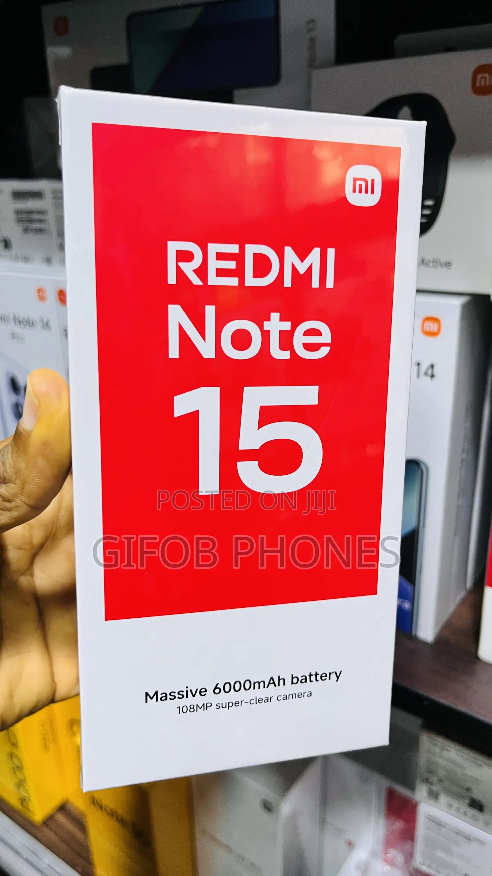 New Xiaomi Redmi Note 15 256 GB Black