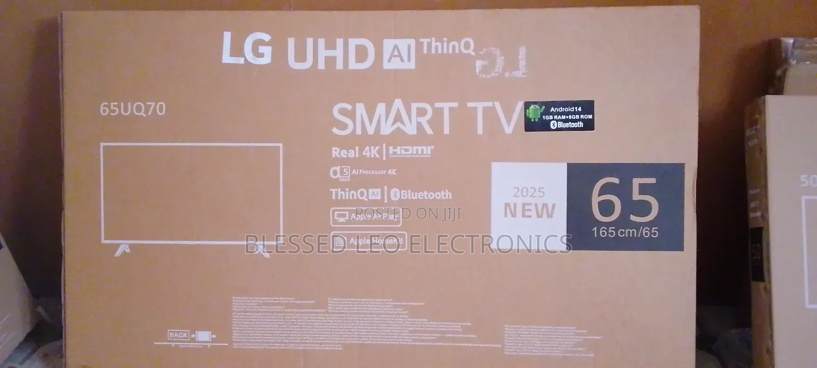 65 Inches Ventilator Vibrant Tv
