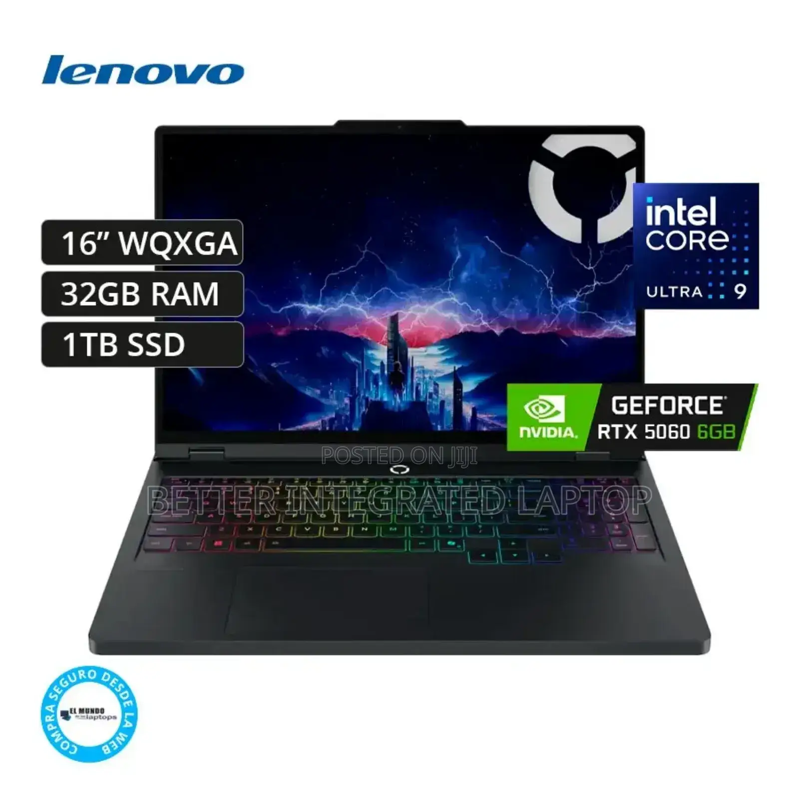 New Laptop Lenovo Legion 5 32GB Intel Core Ultra 9 SSD 1T