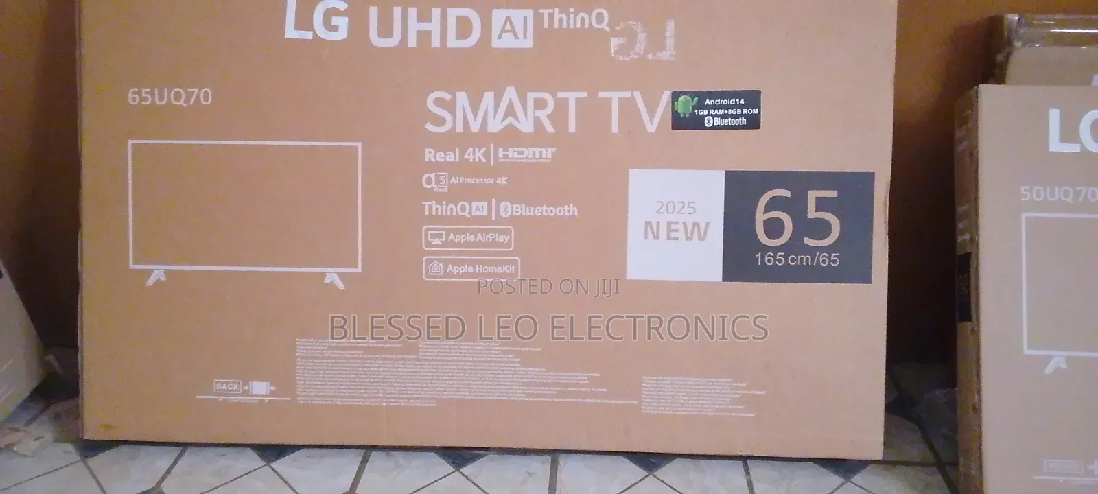 65 Inches Inbuilt Wifi H Connection