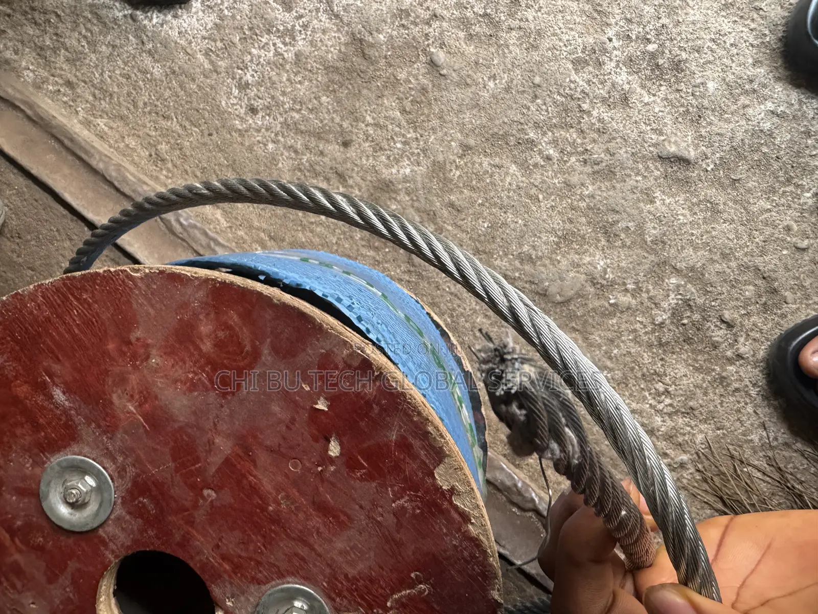 Galvanize Fiber Sling Wire Rope 10mm