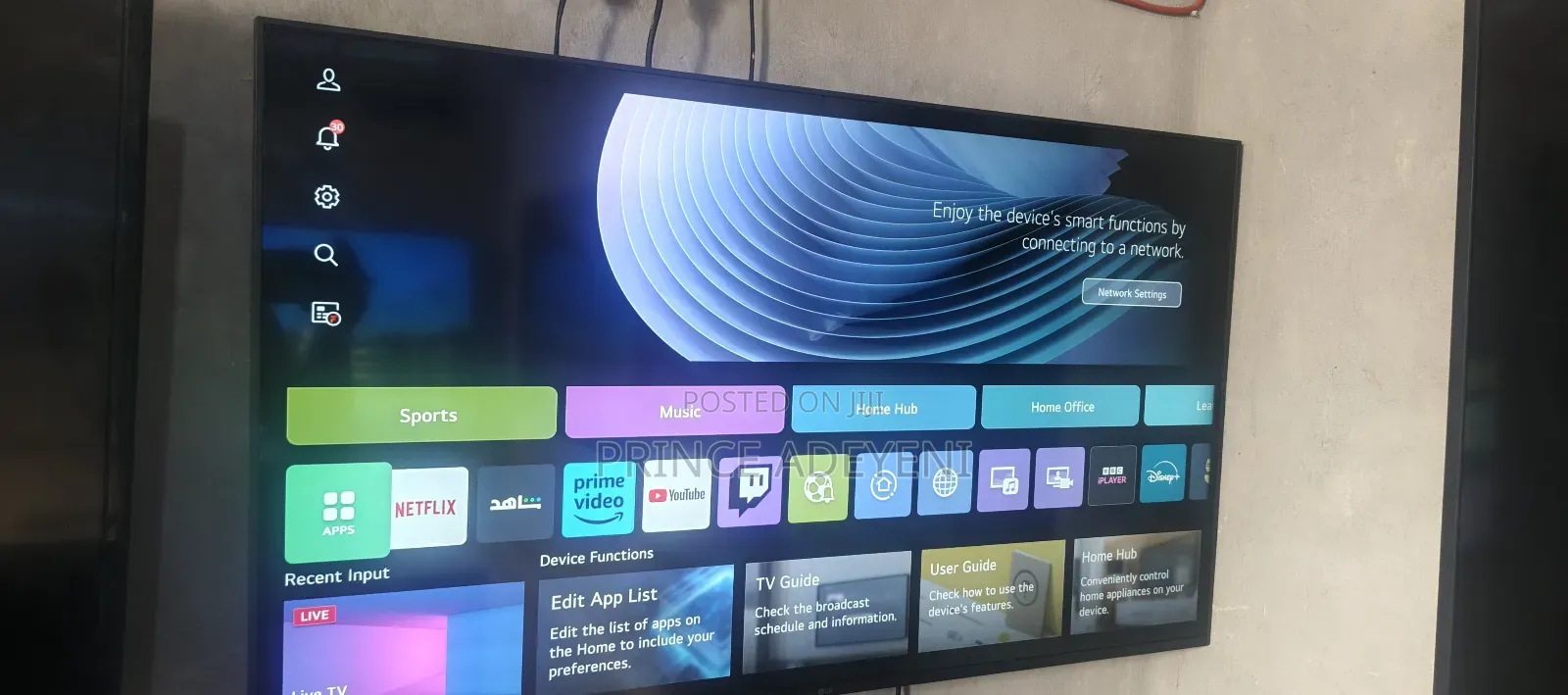 43 Inches Ai Thinq Webos 2025 Model Frameless Lg Smart Tv