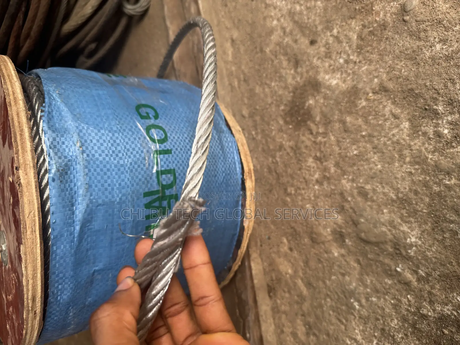 Galvanize Fiber Sling Wire Rope 10mm