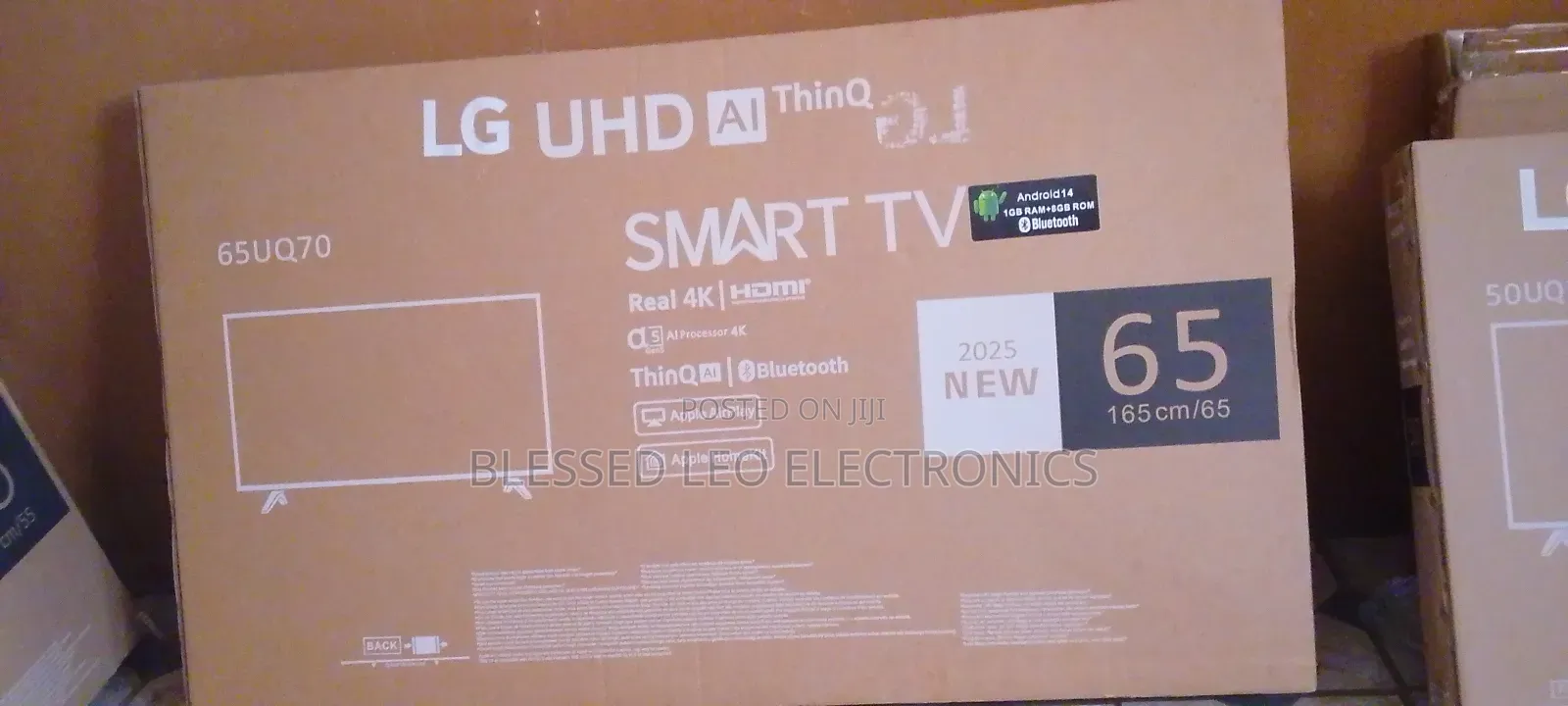 65 Inches Brand New Smart Tv With Various Apple Homekit