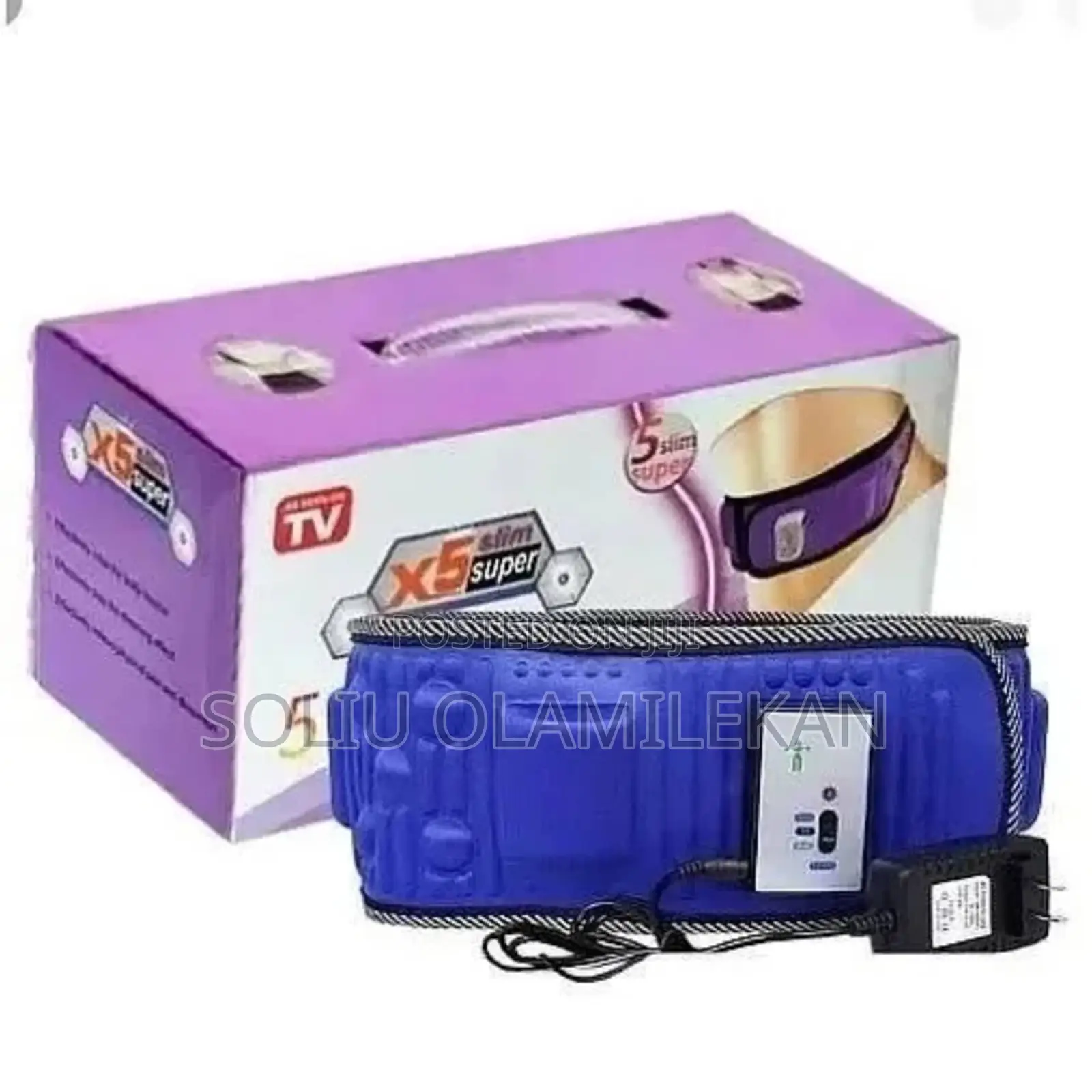 X5 Slim Super Abdomen Fat Burning Vibration Slimming Belt