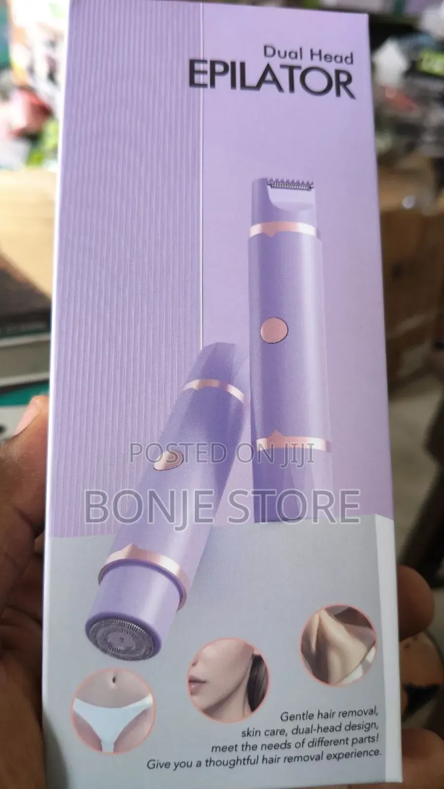 Dual Head Shaver Epilator