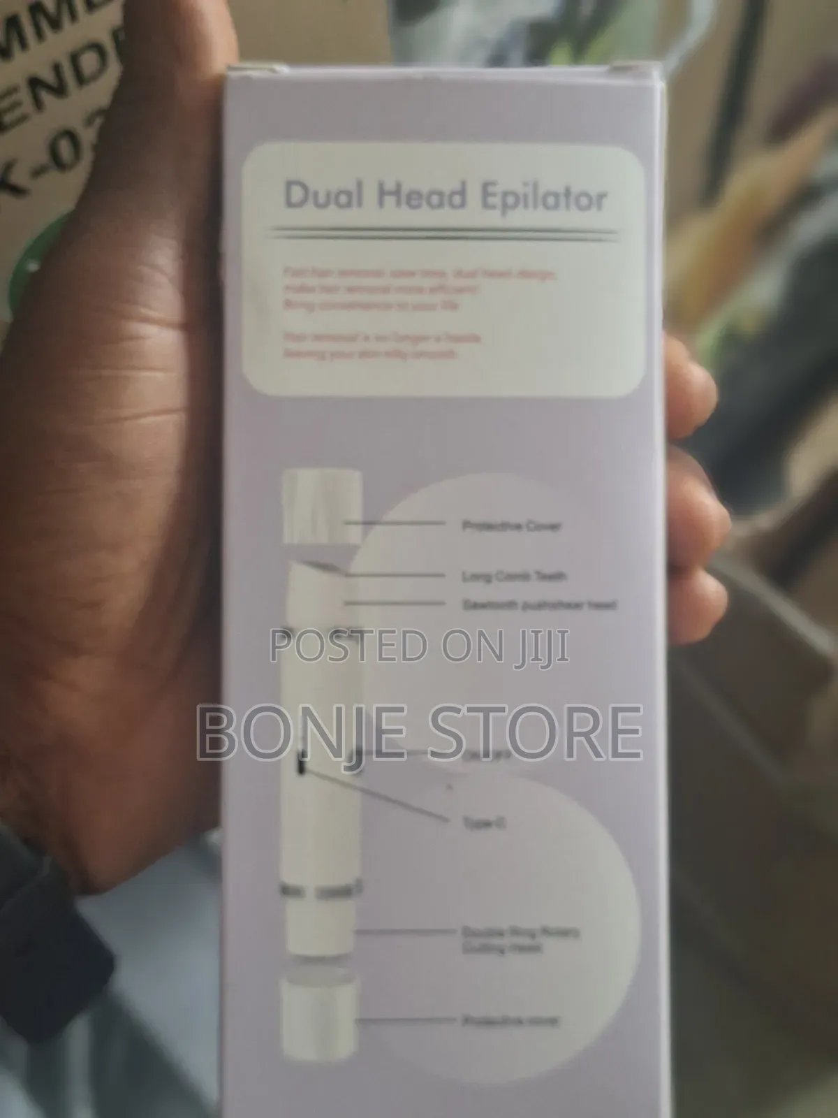 Dual Head Shaver Epilator